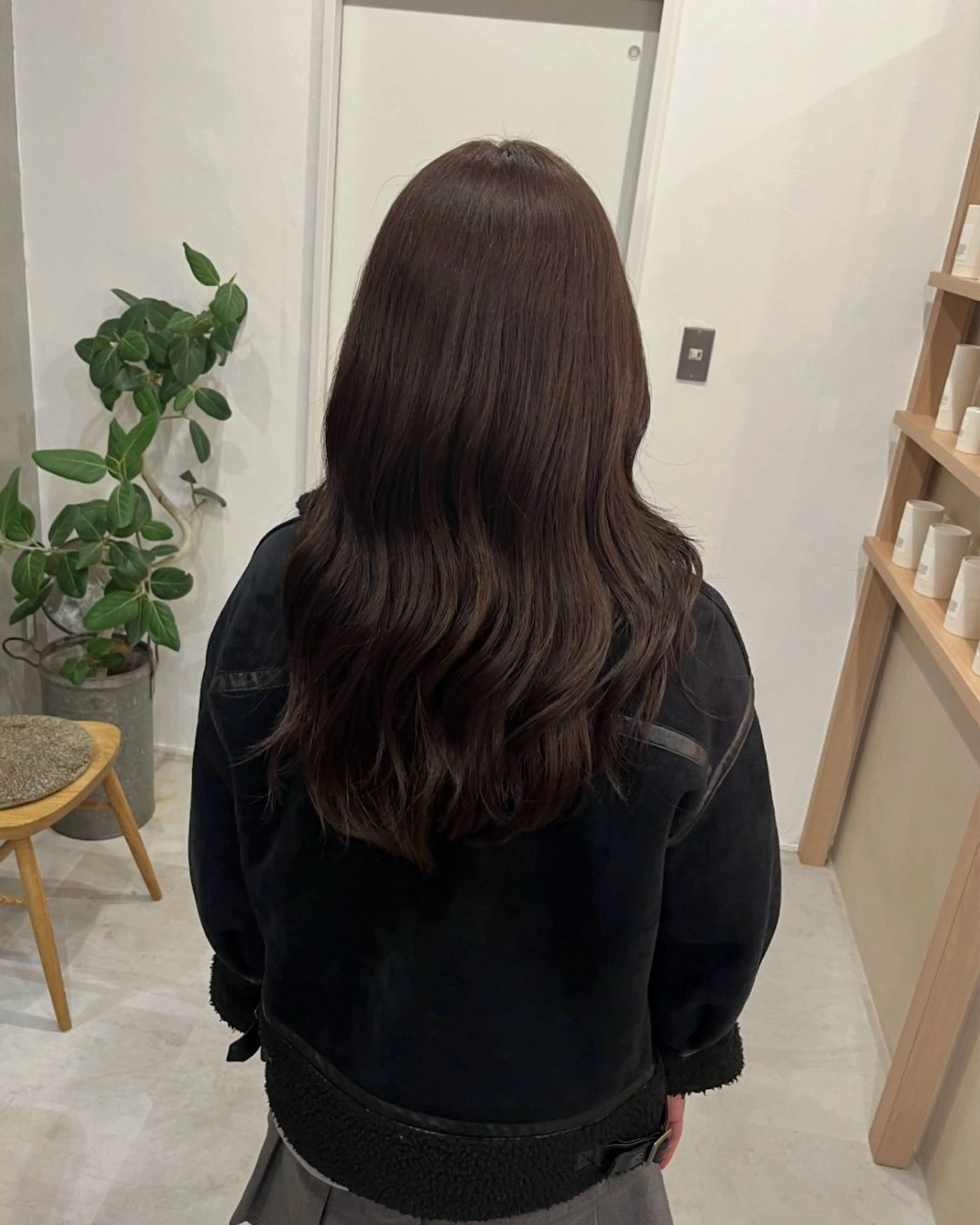 ロング カラー 池田 梨央のヘアスタイル