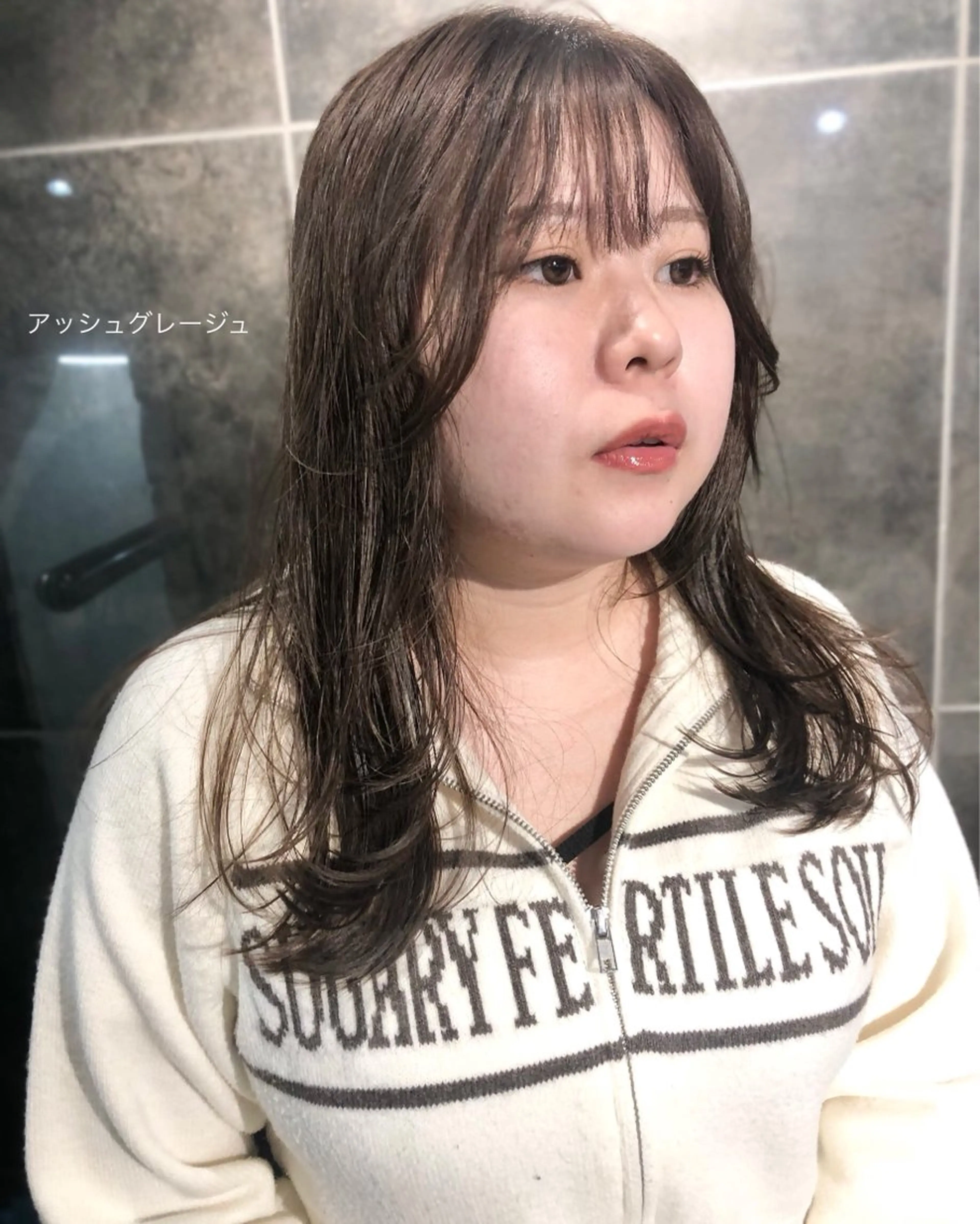 セミロング カラー ヘアアレンジ カット ヘアカラー トリートメント メンズ特化✂️栗原 侑也のヘアスタイル