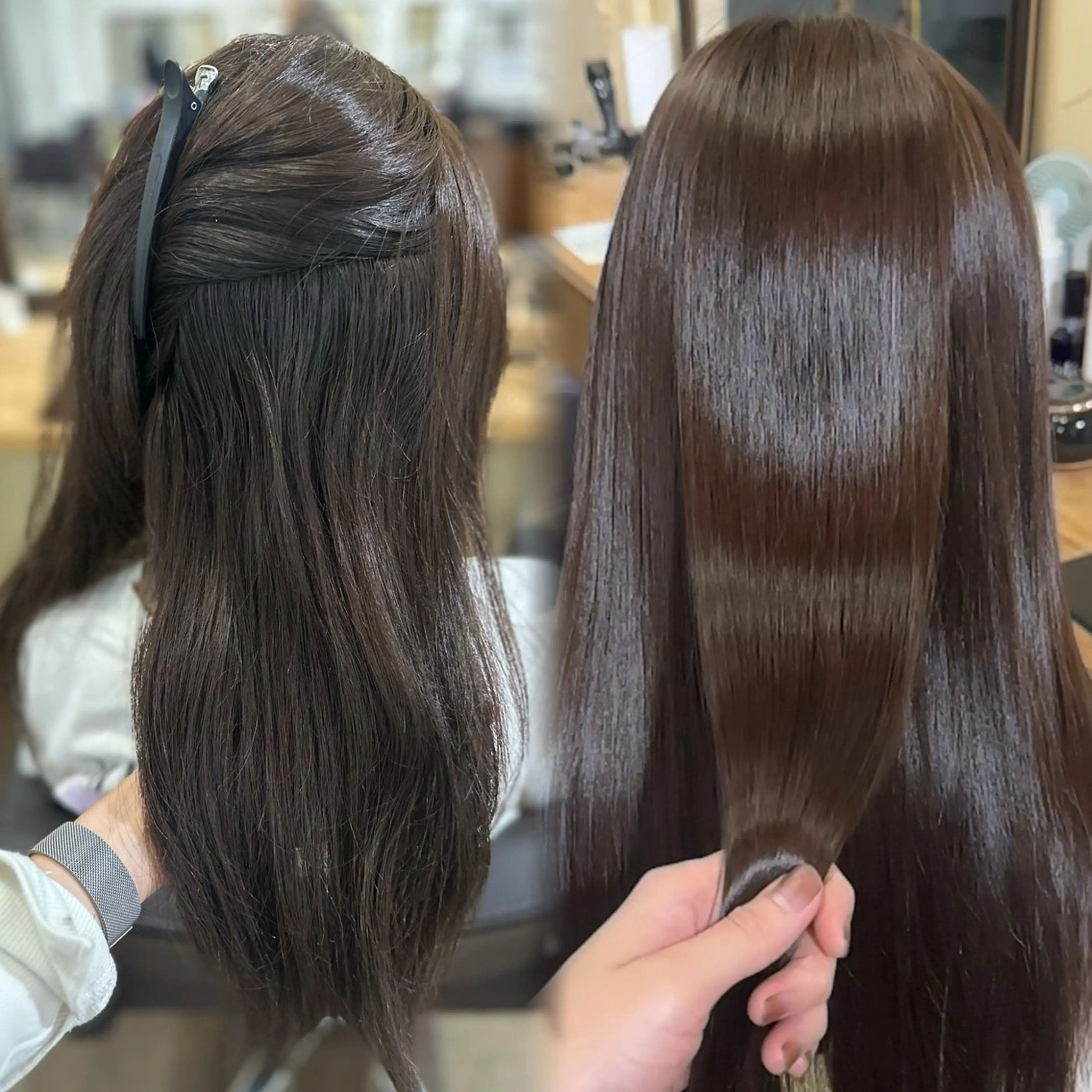 縮毛矯正＋5steptreatmentの写真