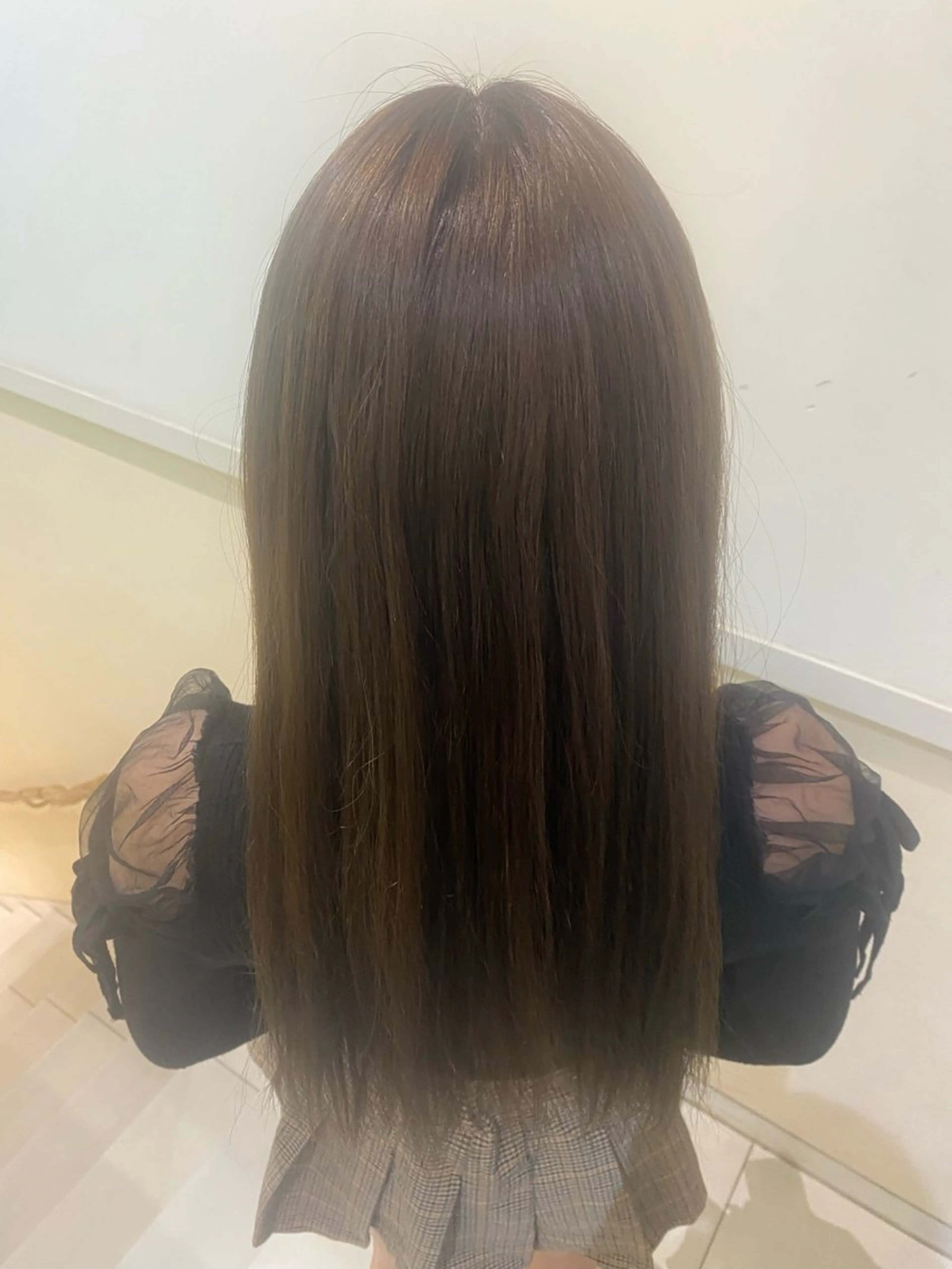 カラー グレージュ 🎈カットモデル募集 中🫧持永優希乃🎀のヘアスタイル