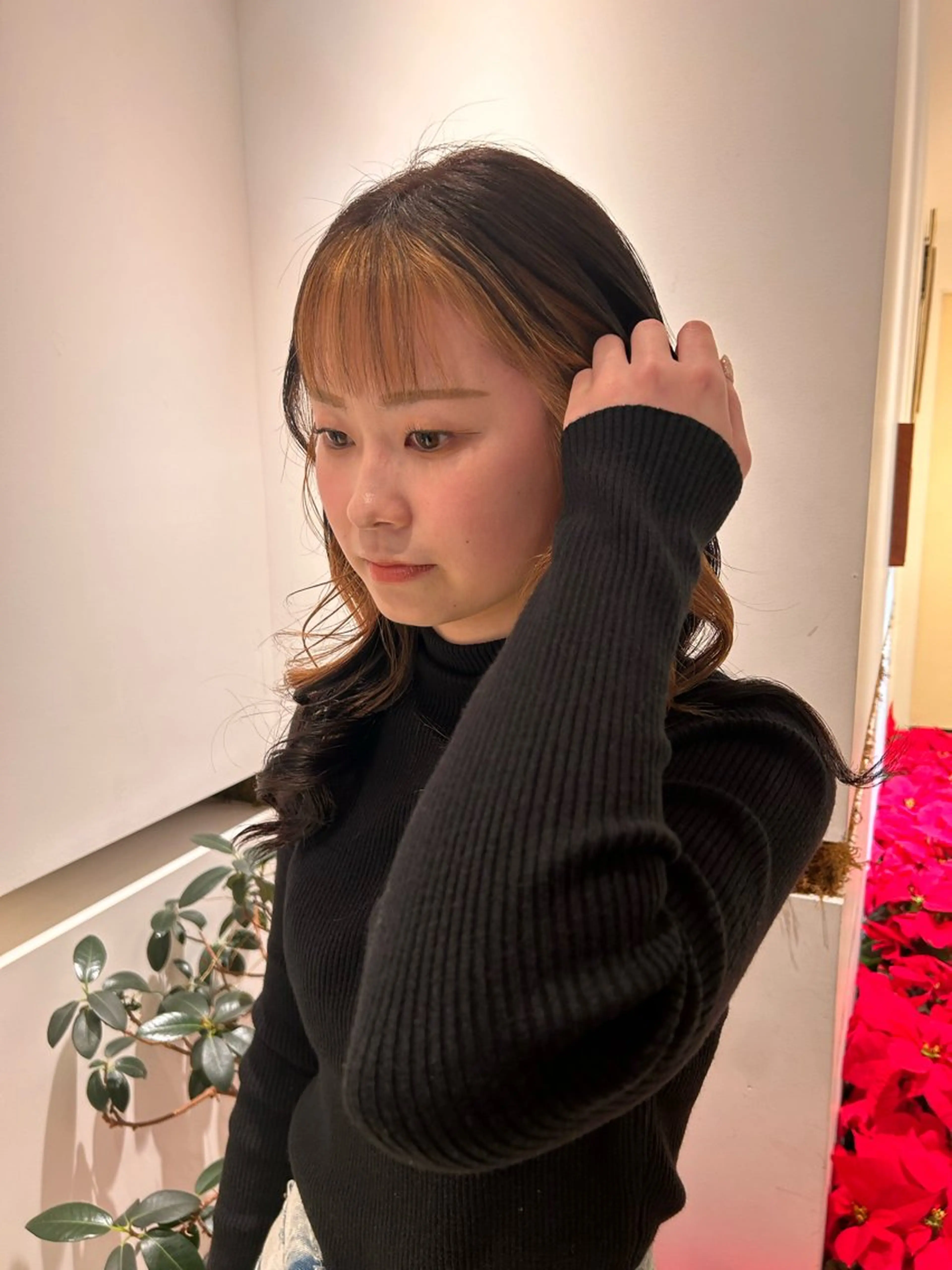ロング カラー osayaabei店所属・藤澤 夏実のヘアスタイル