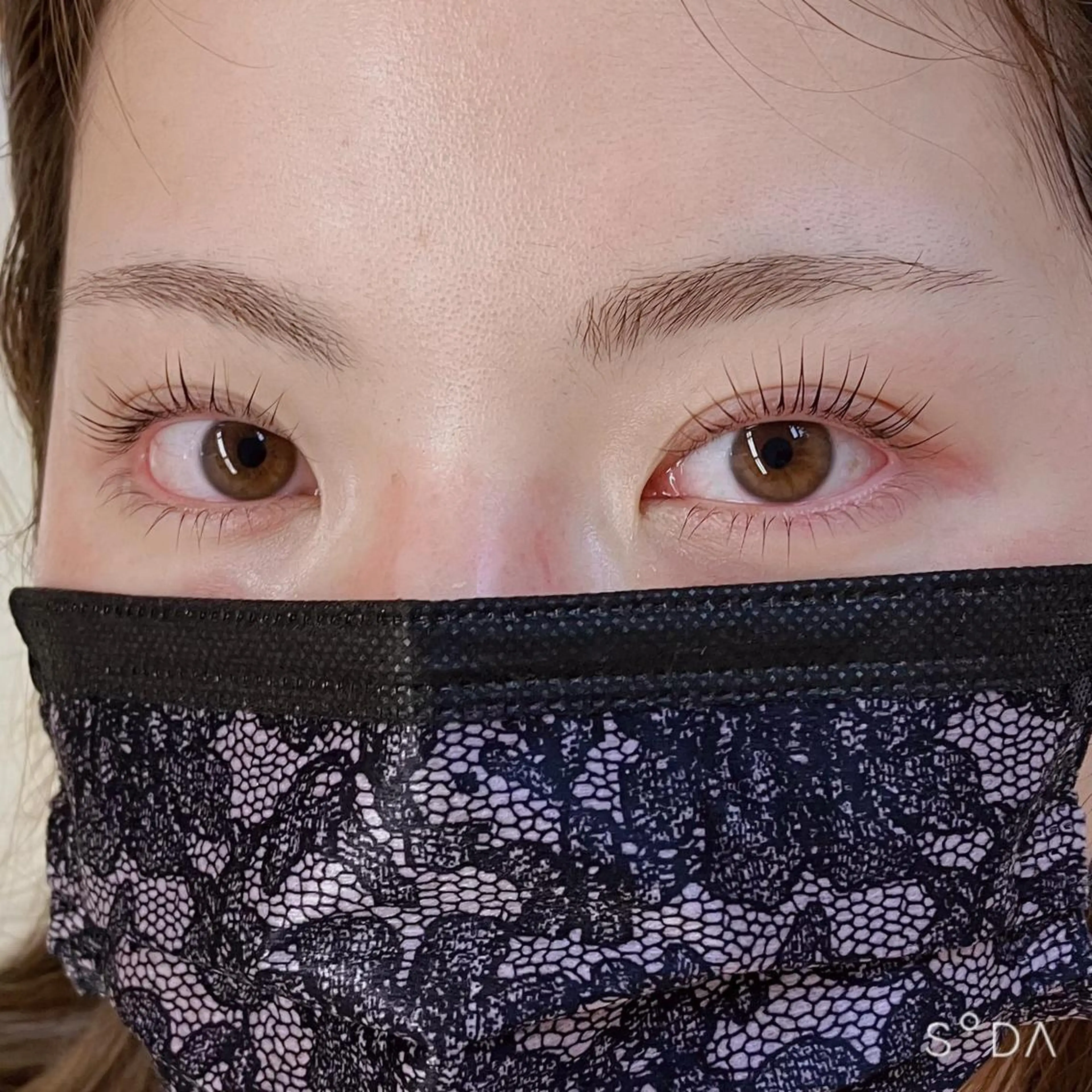 マツエク・マツパ まつげパーマ 下まつげエクステ フジ ワラの眉毛・アイブロウイメージ