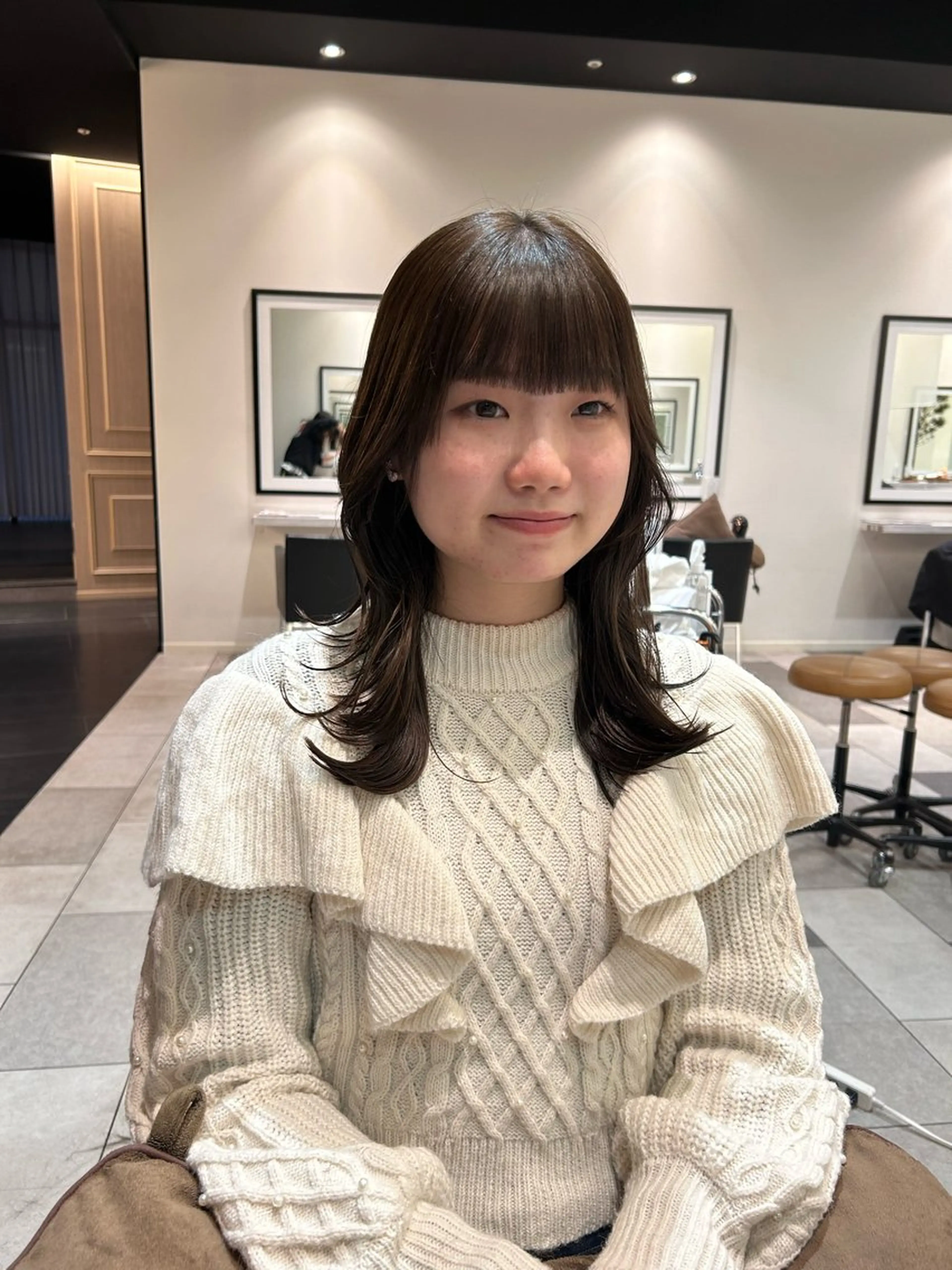 ミディアム K-two名古屋所属・メンズカット 中原優美のヘアスタイル