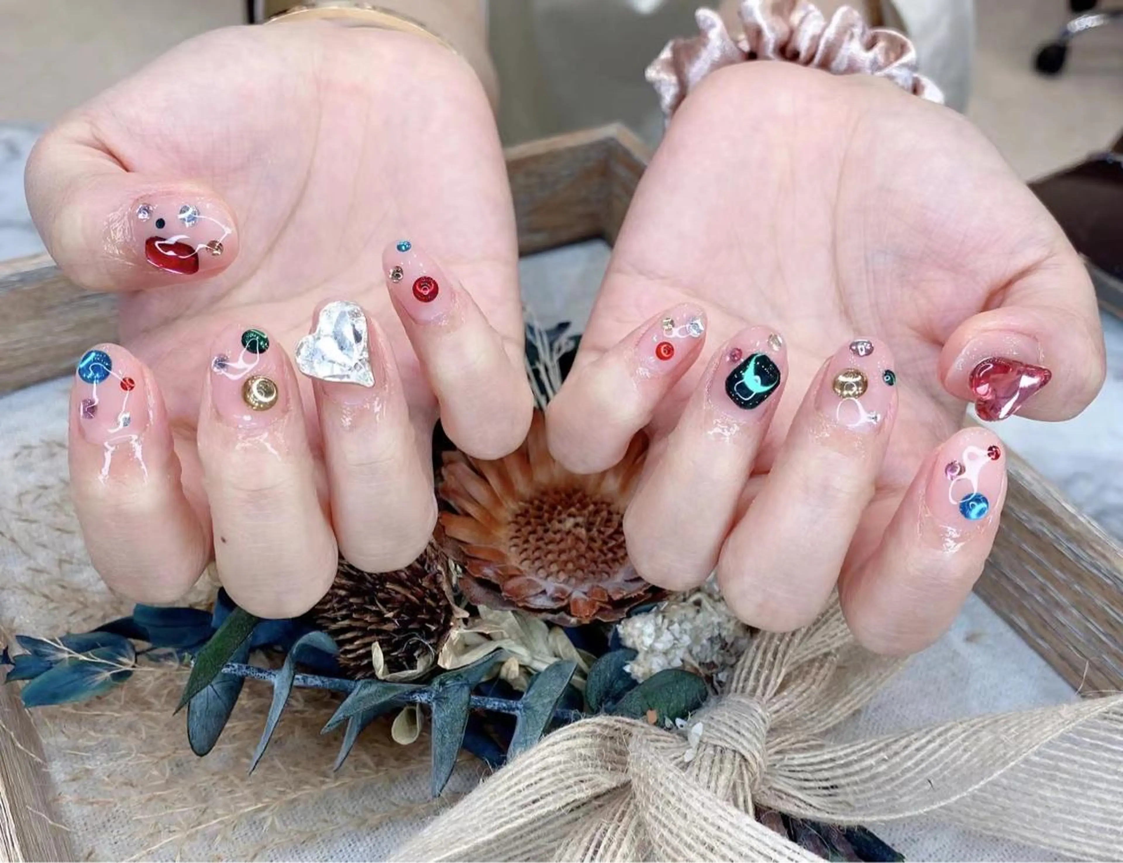 ネイル クリアネイル Babarla nailのネイルデザイン