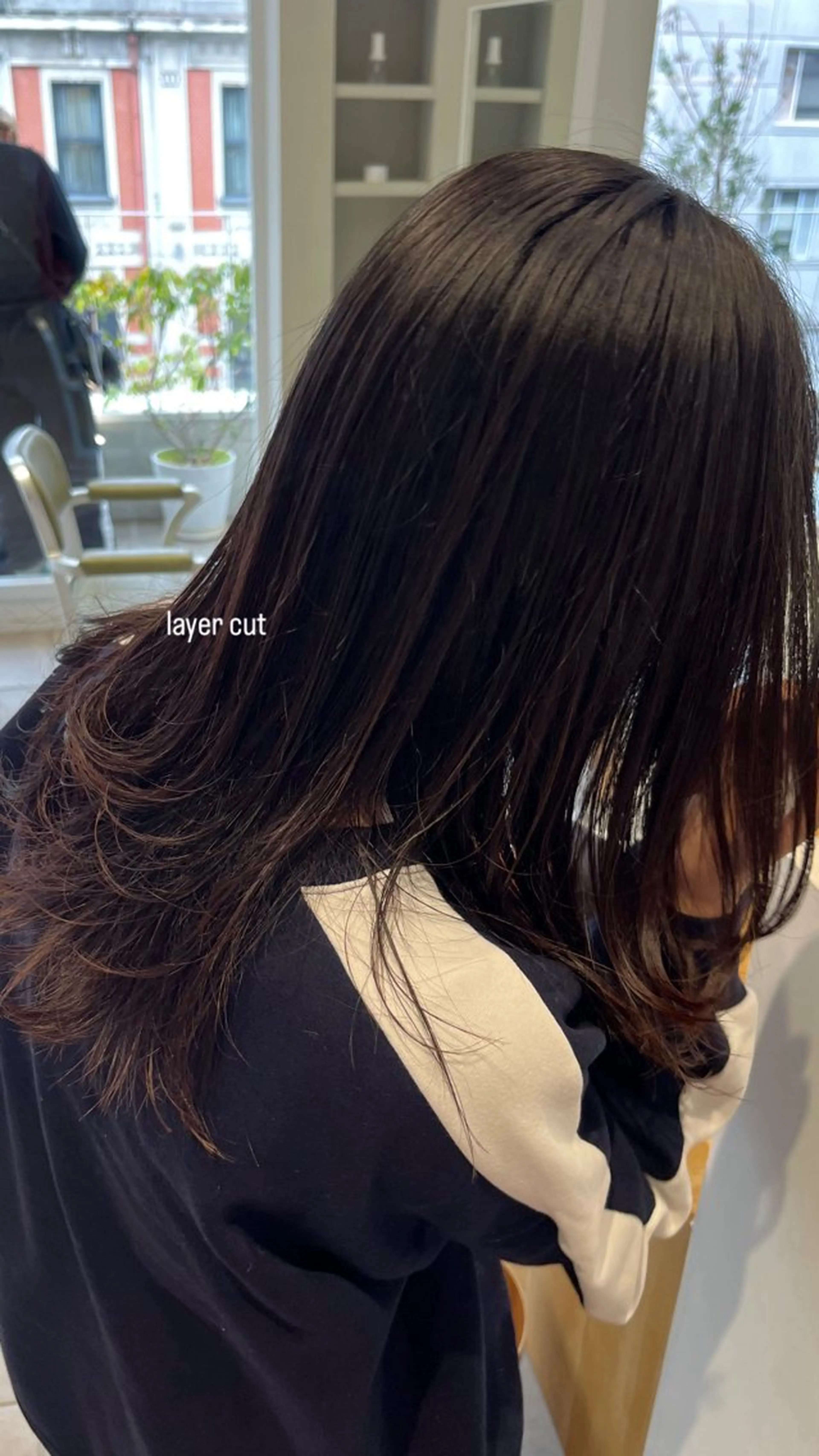 ミディアム e･n･u烏丸所属・やまのうち もえのヘアスタイル