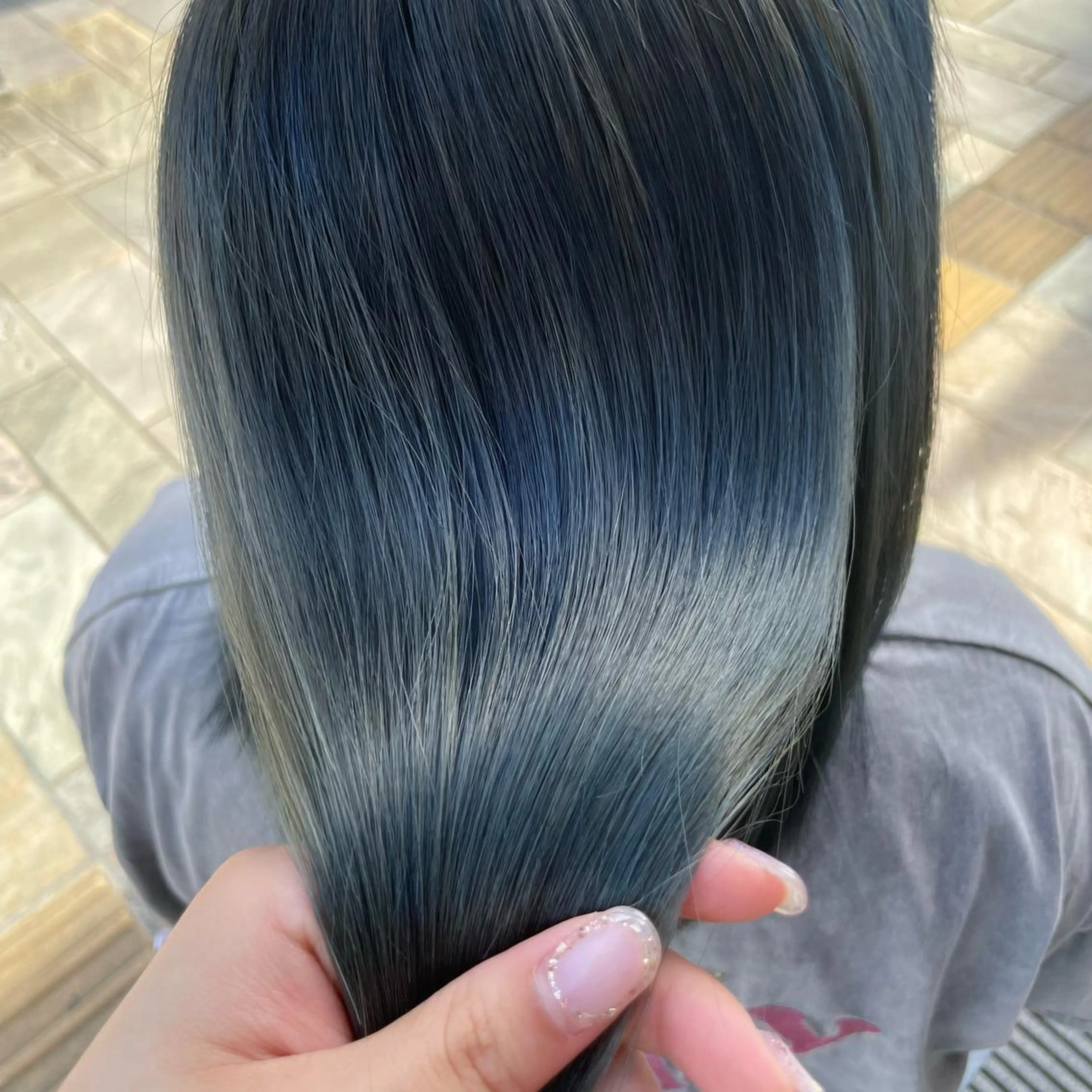 セミロング カラー カット ヘアカラー トリートメント 艶髪/巻ける縮毛矯正 /髪質改善naoのヘアスタイル