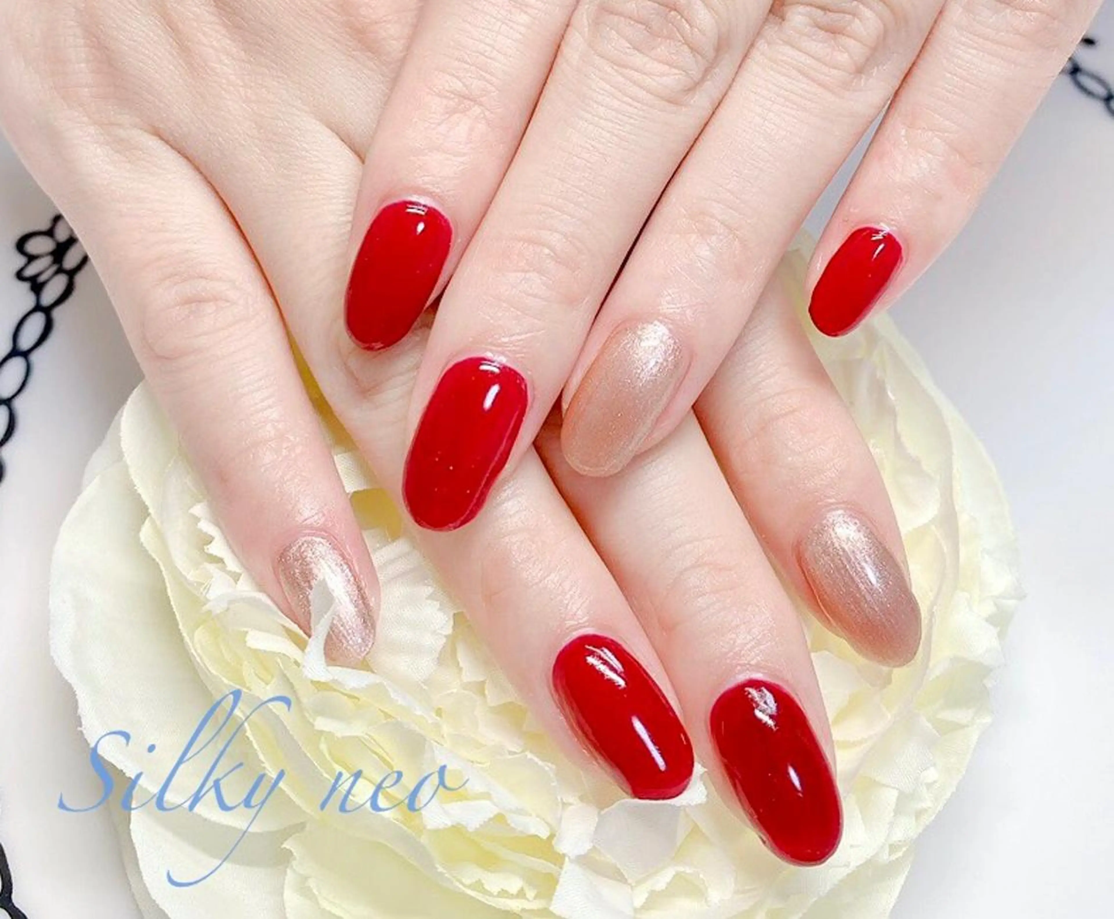 ネイル Silky_nail _soraのネイルデザイン