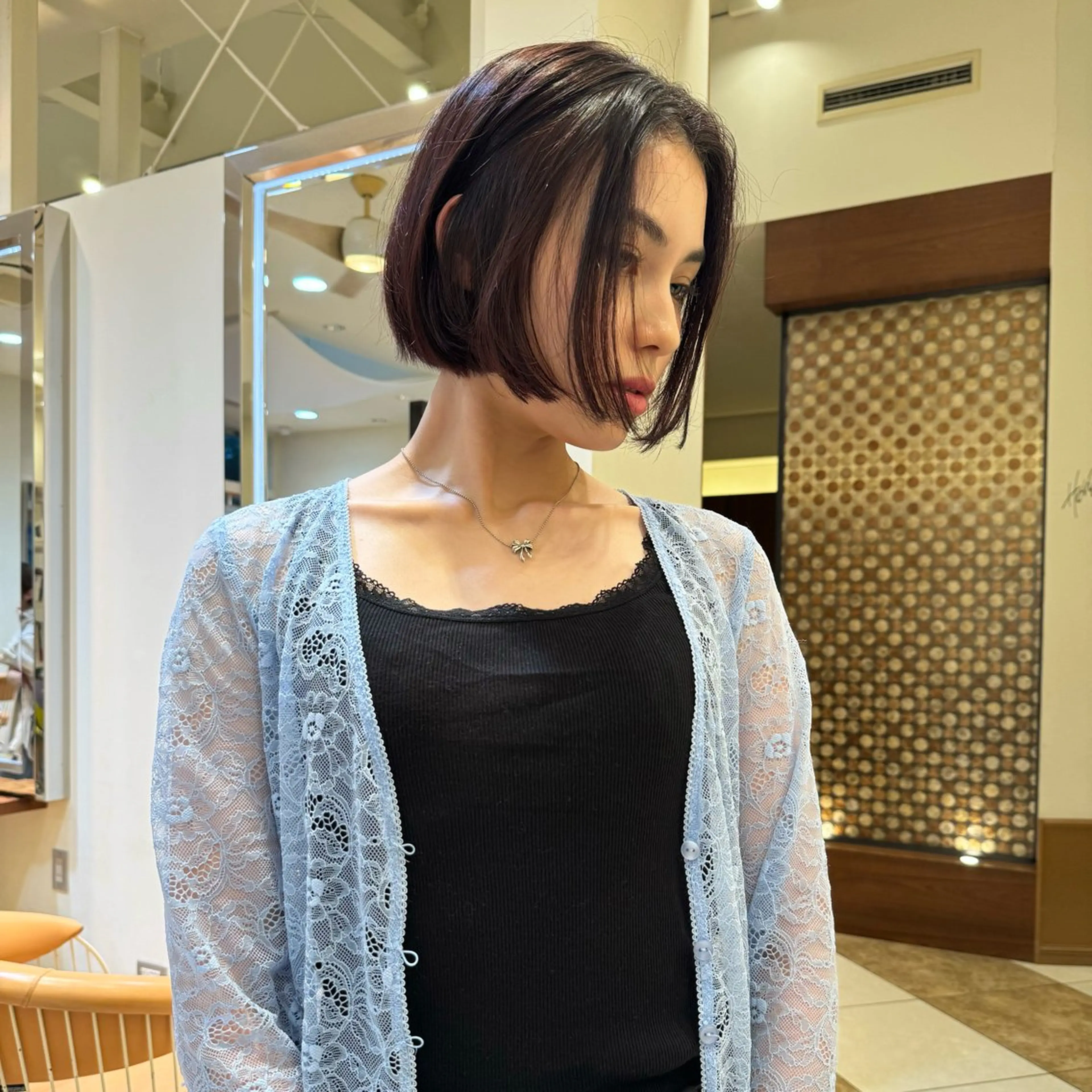【木曜日限定】ニュアンスカット✂︎(シャンプーブローヘアセット込み)の写真
