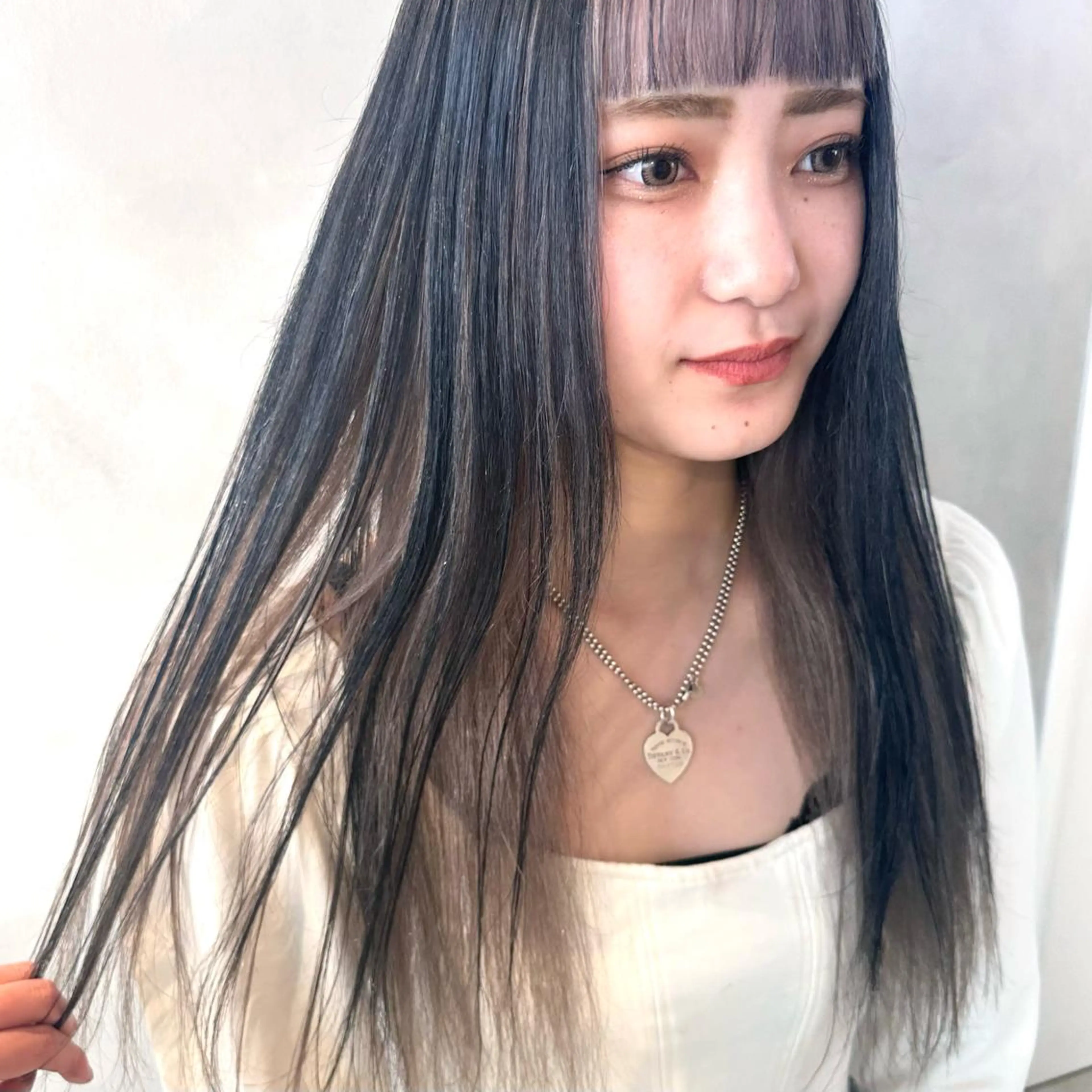 ロング カラー カット ヘアカラー トリートメント デザインカラー/パー マ🦖外岡咲希🦖のヘアスタイル