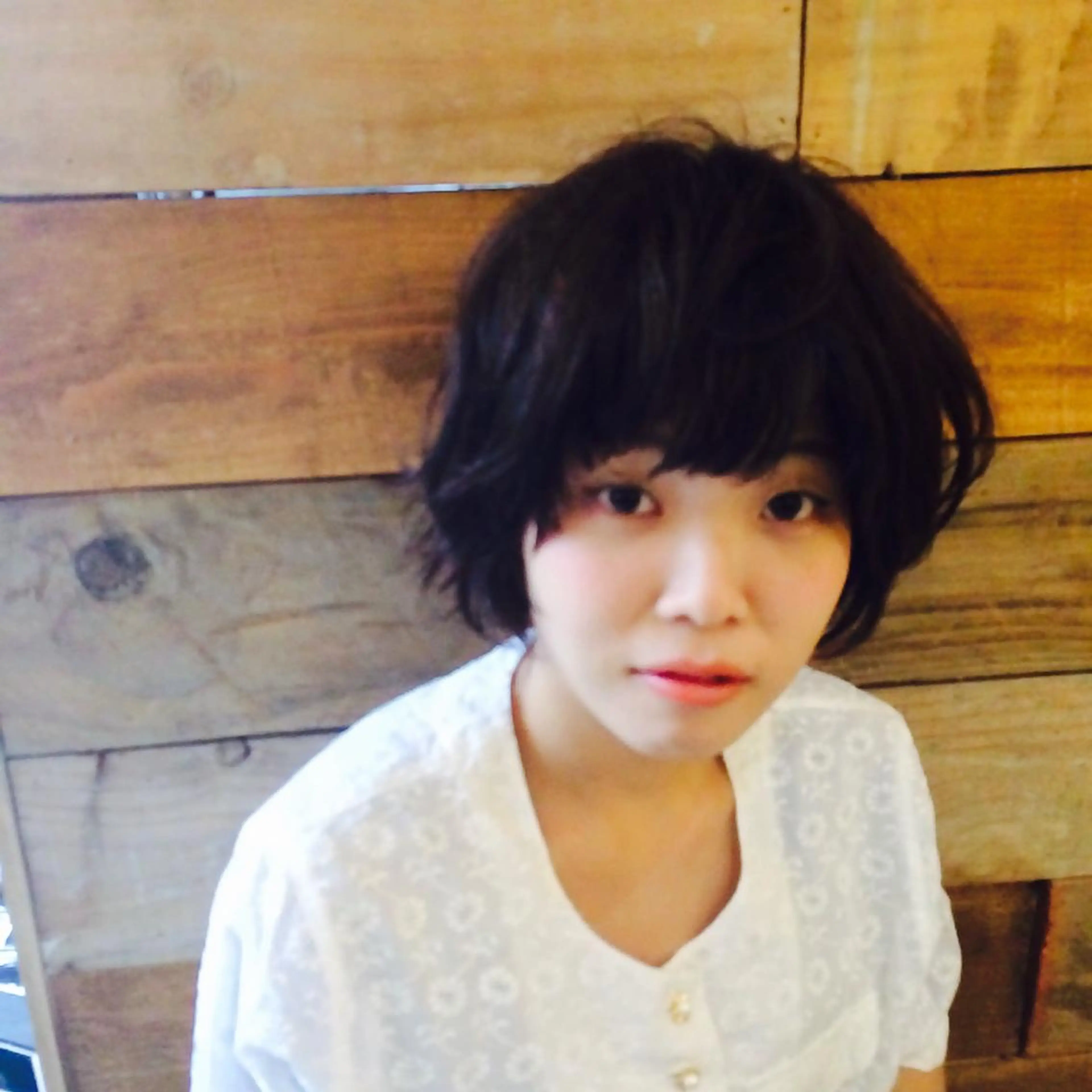 ショート パーマ Lagom なかだのヘアスタイル