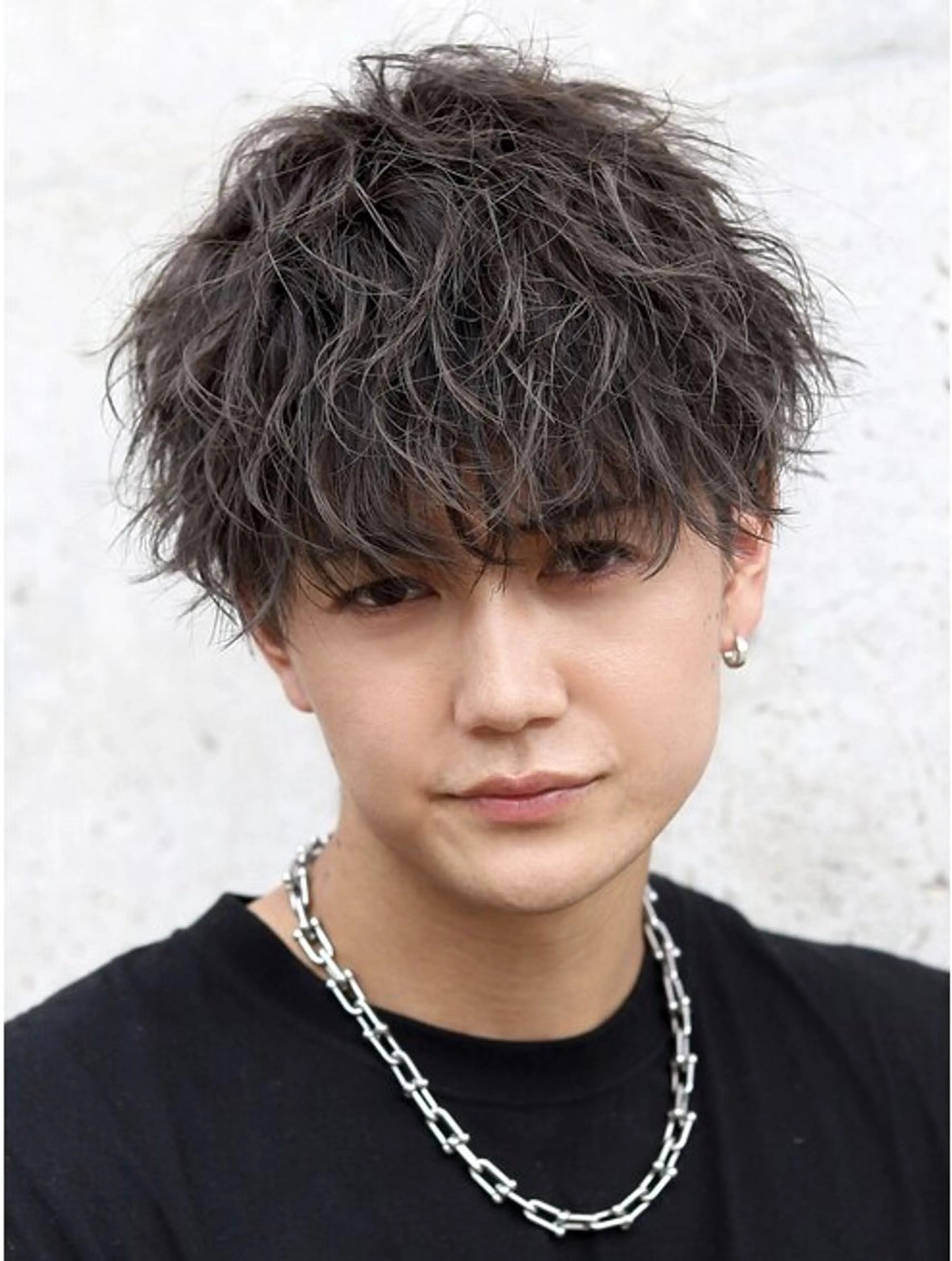 カット＋特殊パーマ【ツイストスパイラル・波巻き】の写真