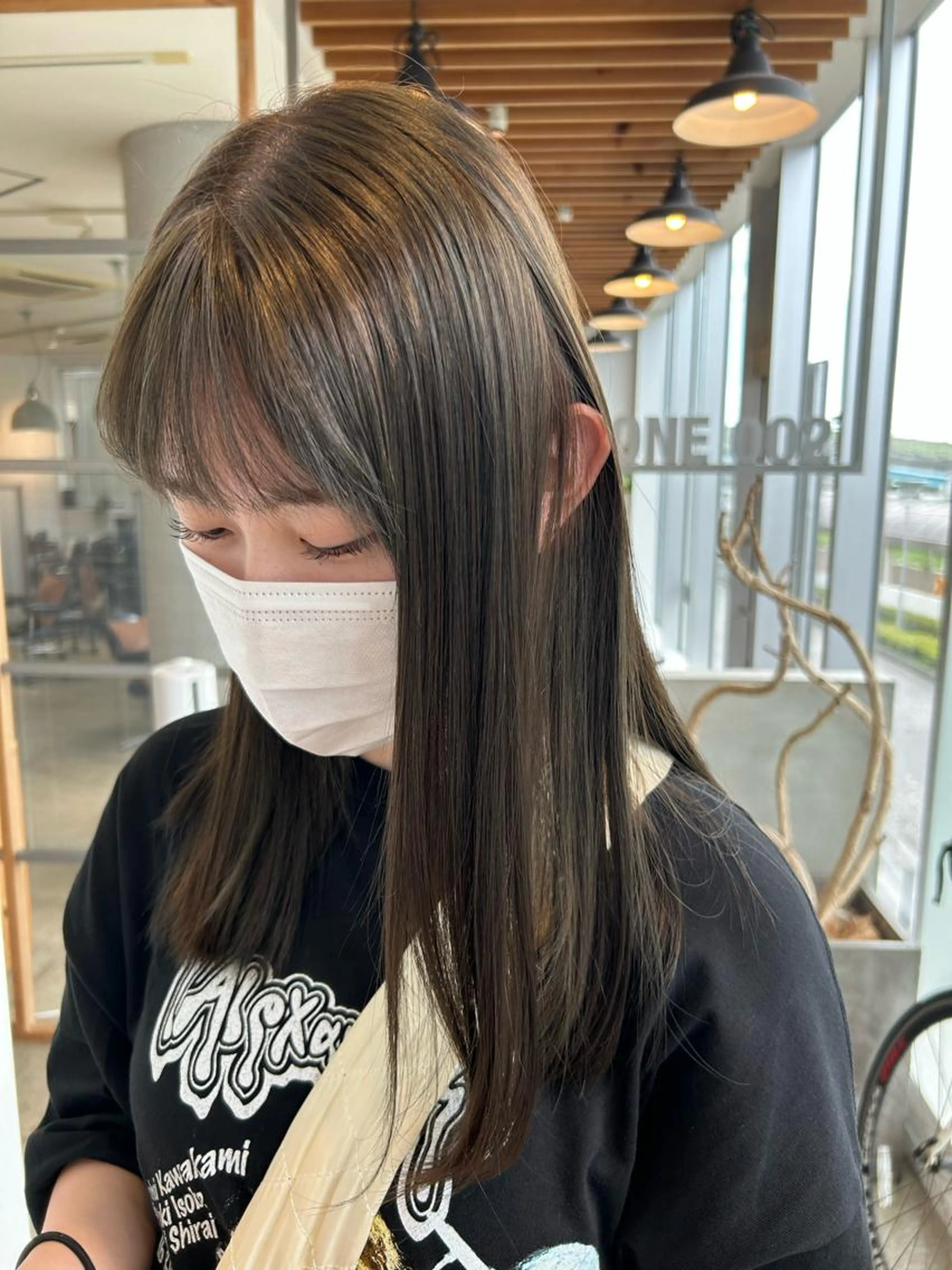 カット+縮毛矯正の写真