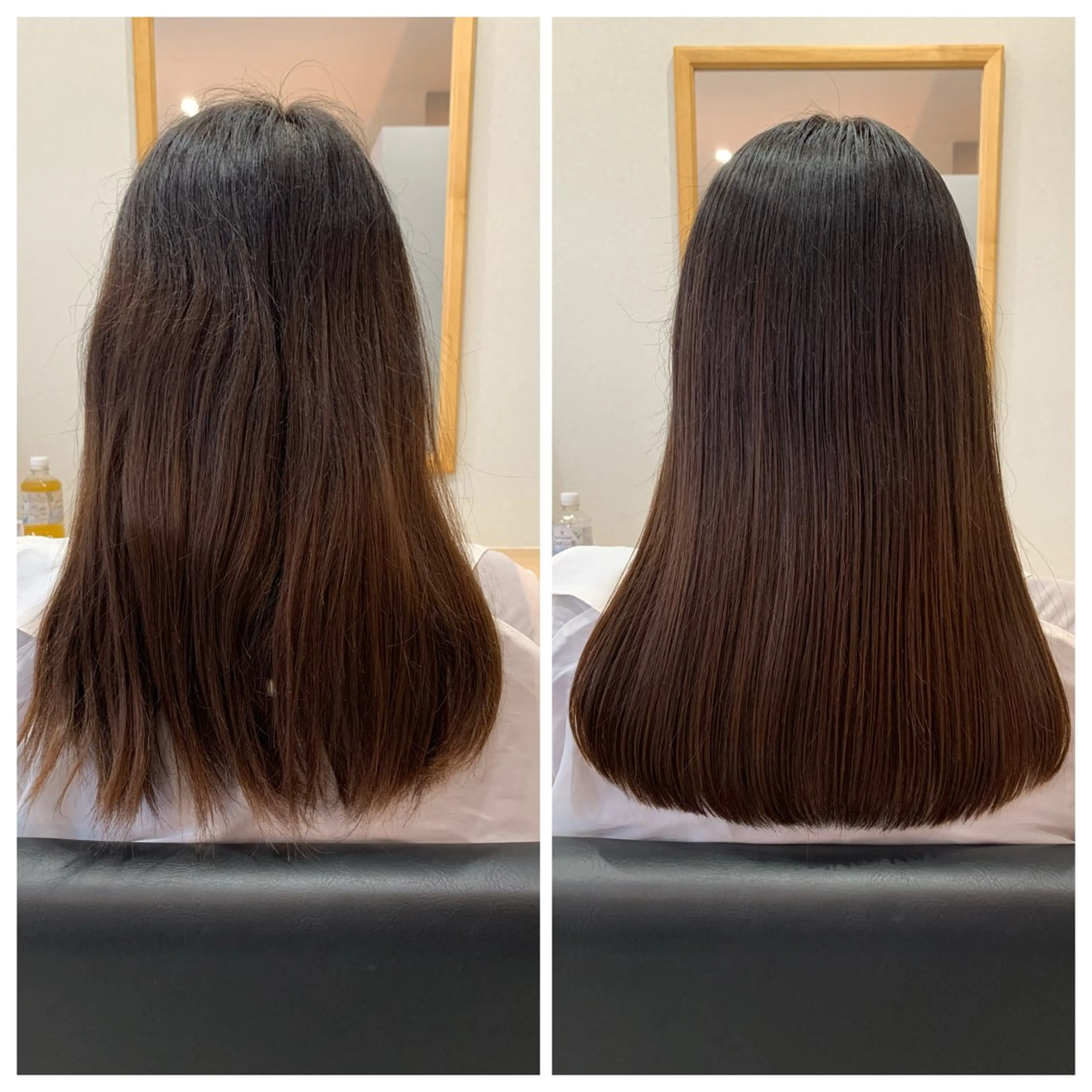 セミロング カット 縮毛矯正 トリートメント en.【エン】所属・en.桐山 晃彦のヘアスタイル