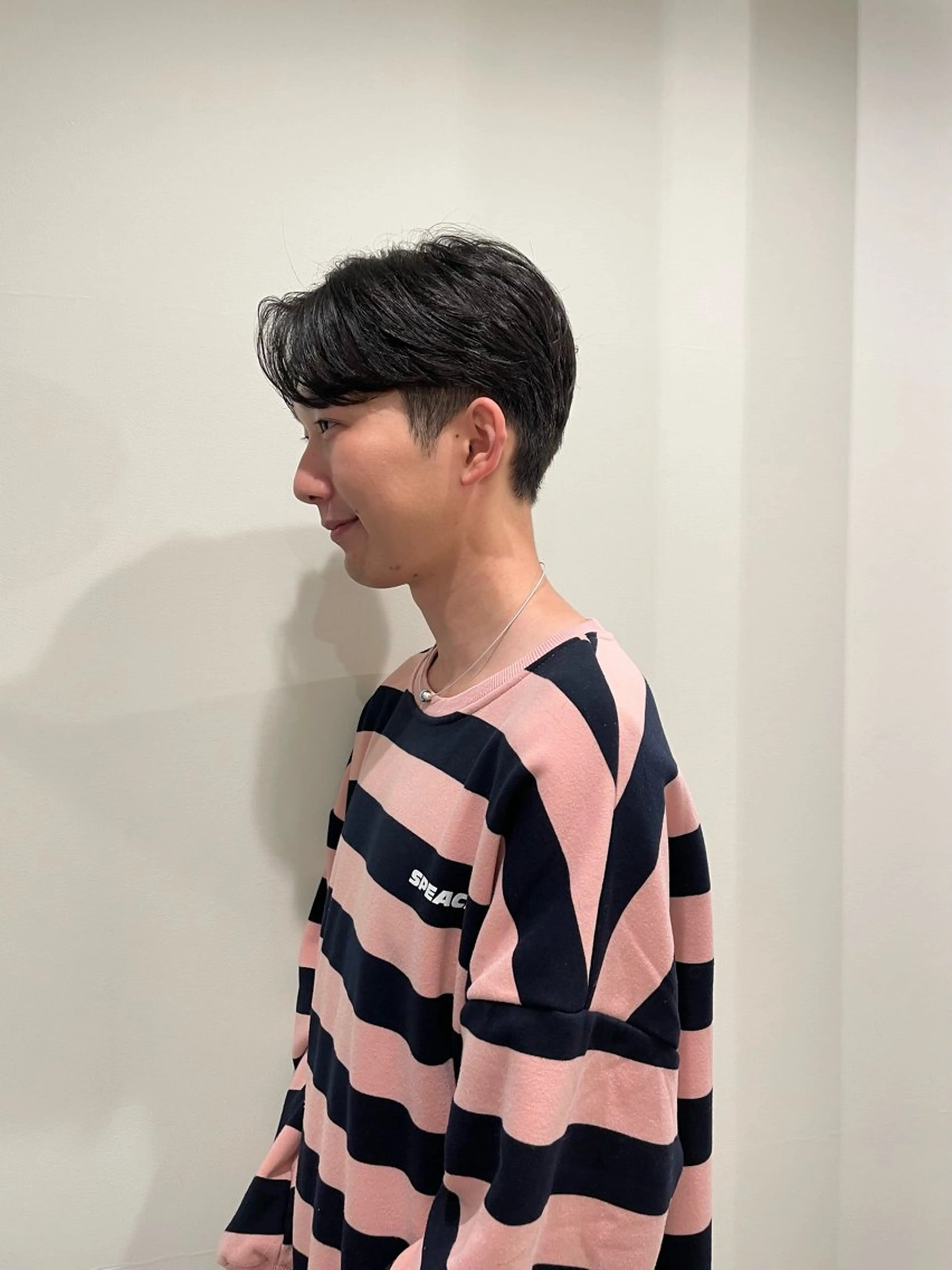 ショート メンズ くせ毛 カット 渋谷 留菜のヘアスタイル