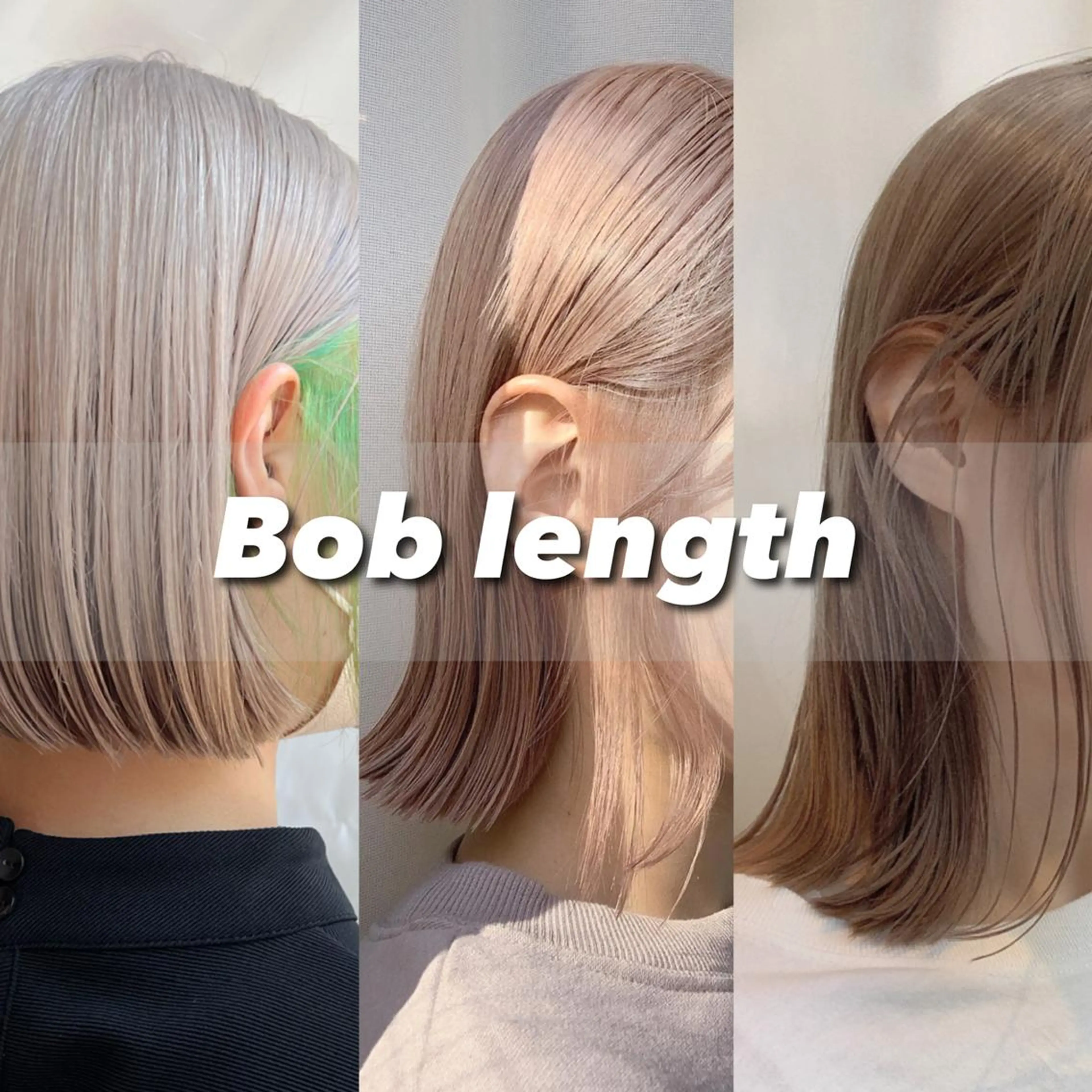 ショート ボブ レイヤー専門家 ダブルカラー修のヘアスタイル