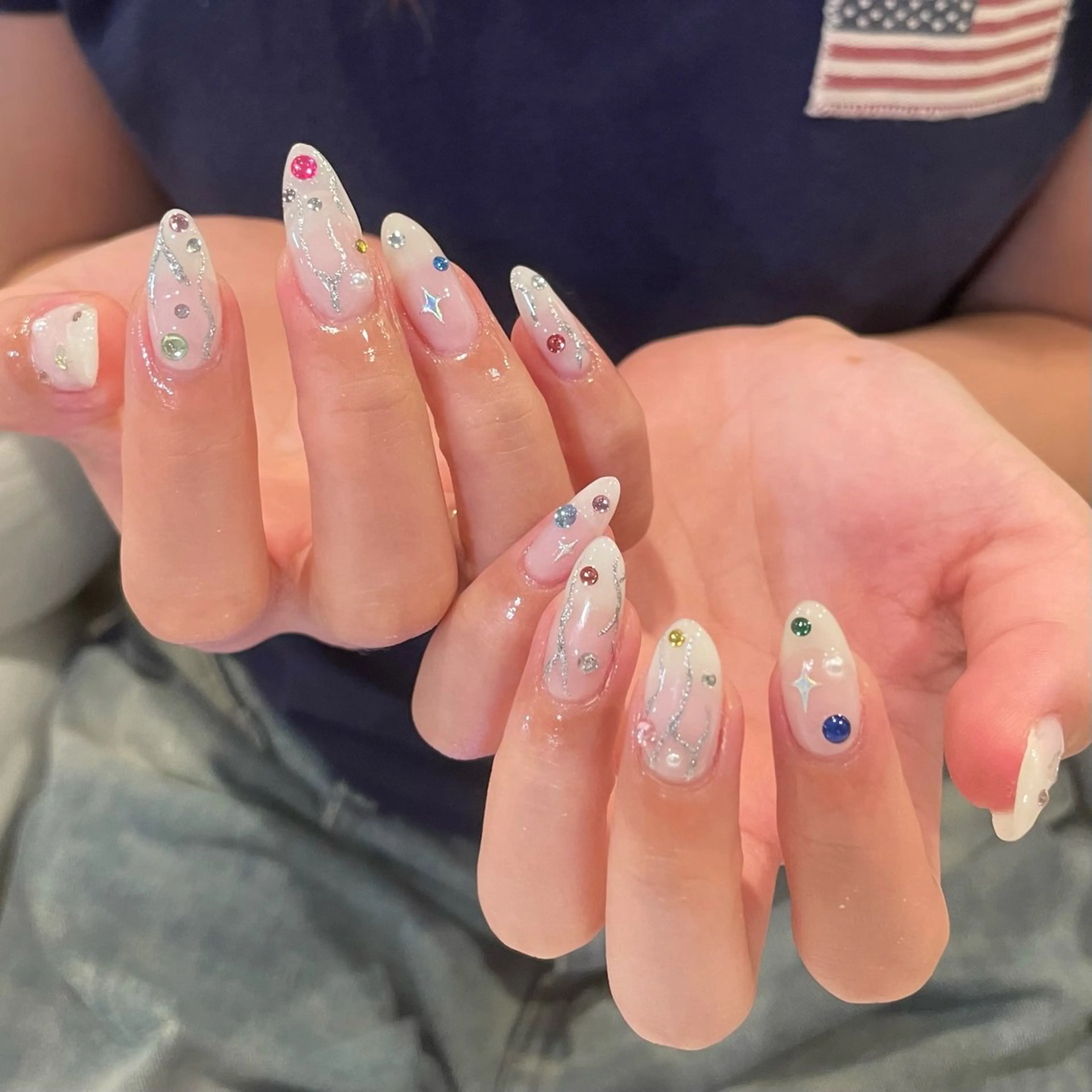 ネイル ハンドネイル yurika 🌷.*･ﾟのネイルデザイン