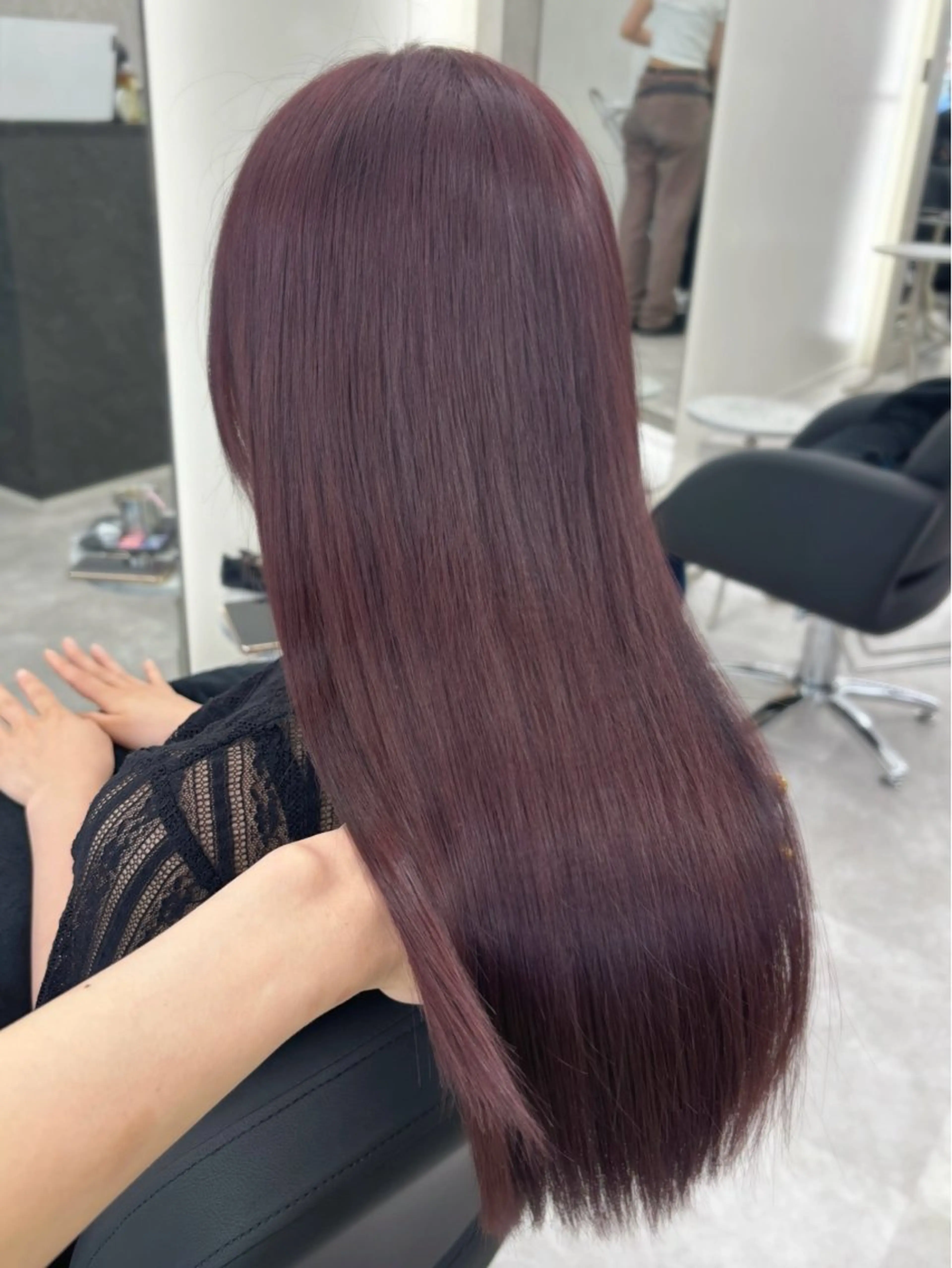 ロング カラー パーマ 縮毛矯正 心斎橋/ モデル募集中🍒🫧のヘアスタイル