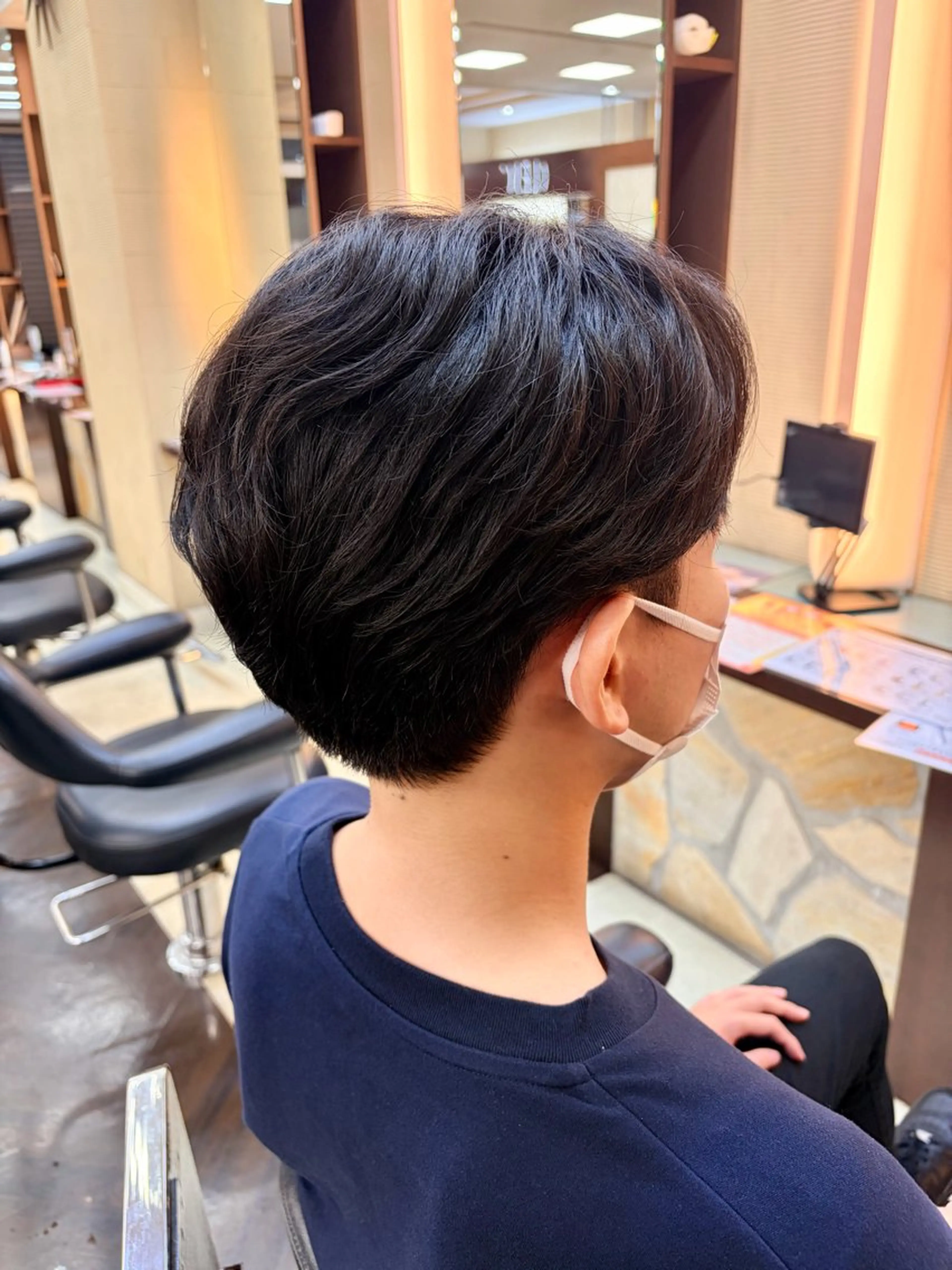 パーマ メンズ メンズパーマ カット パーマ クボタ ホノカのヘアスタイル