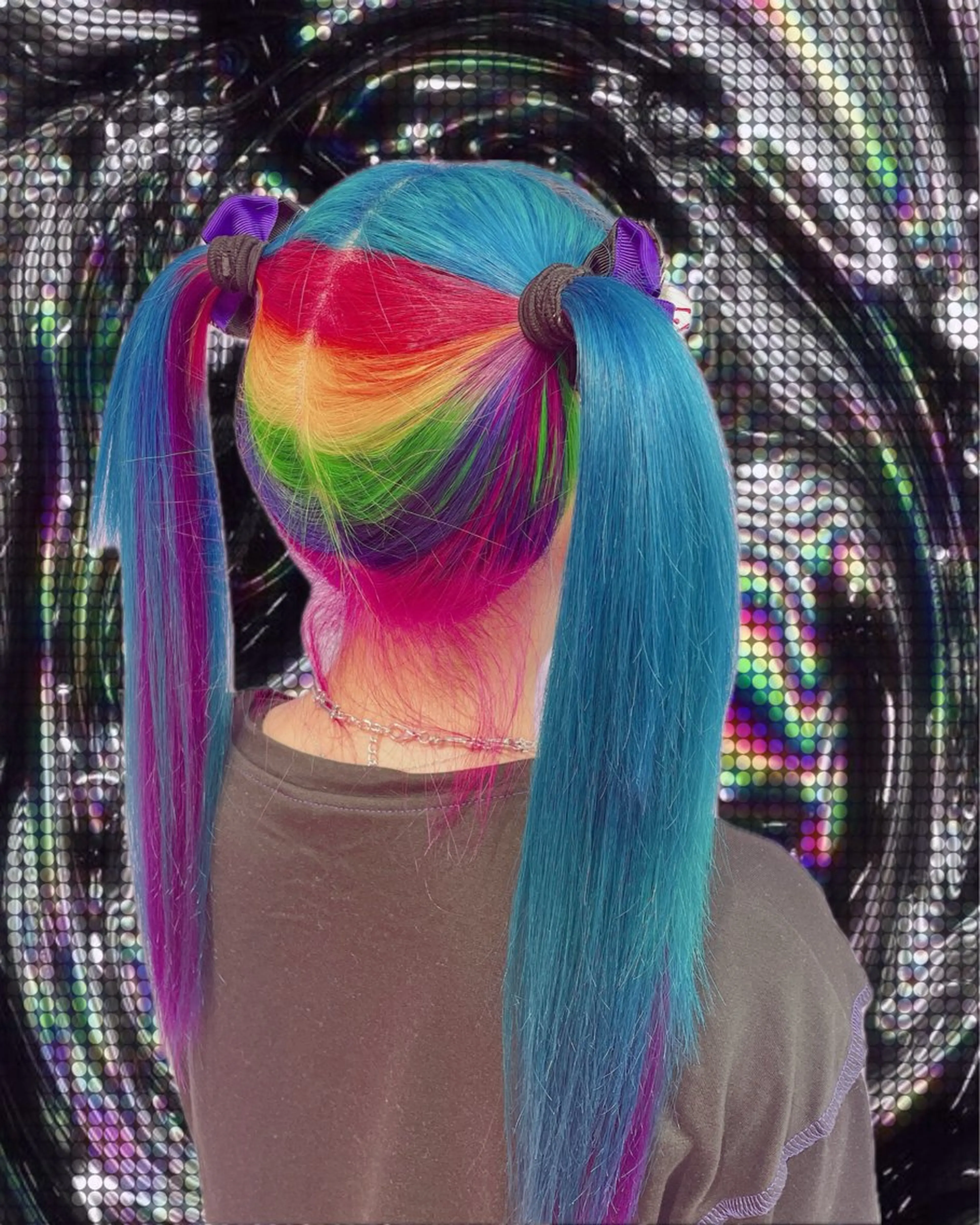 カラー ヘアカラー 🍭ハイトーン/ レイヤーカット🦄のヘアスタイル