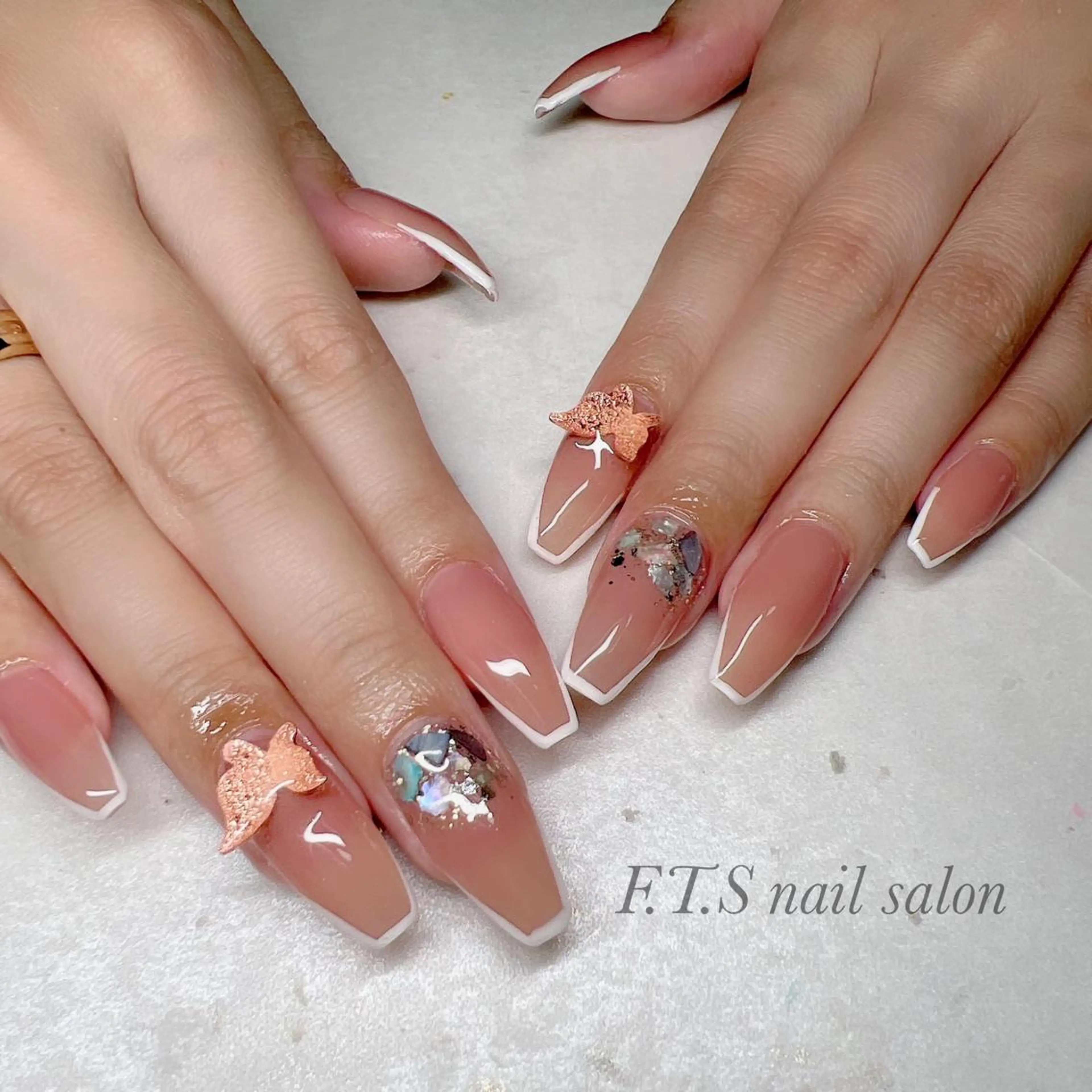 キッズ ネイル ハンドネイル F.T.S nailのネイルデザイン