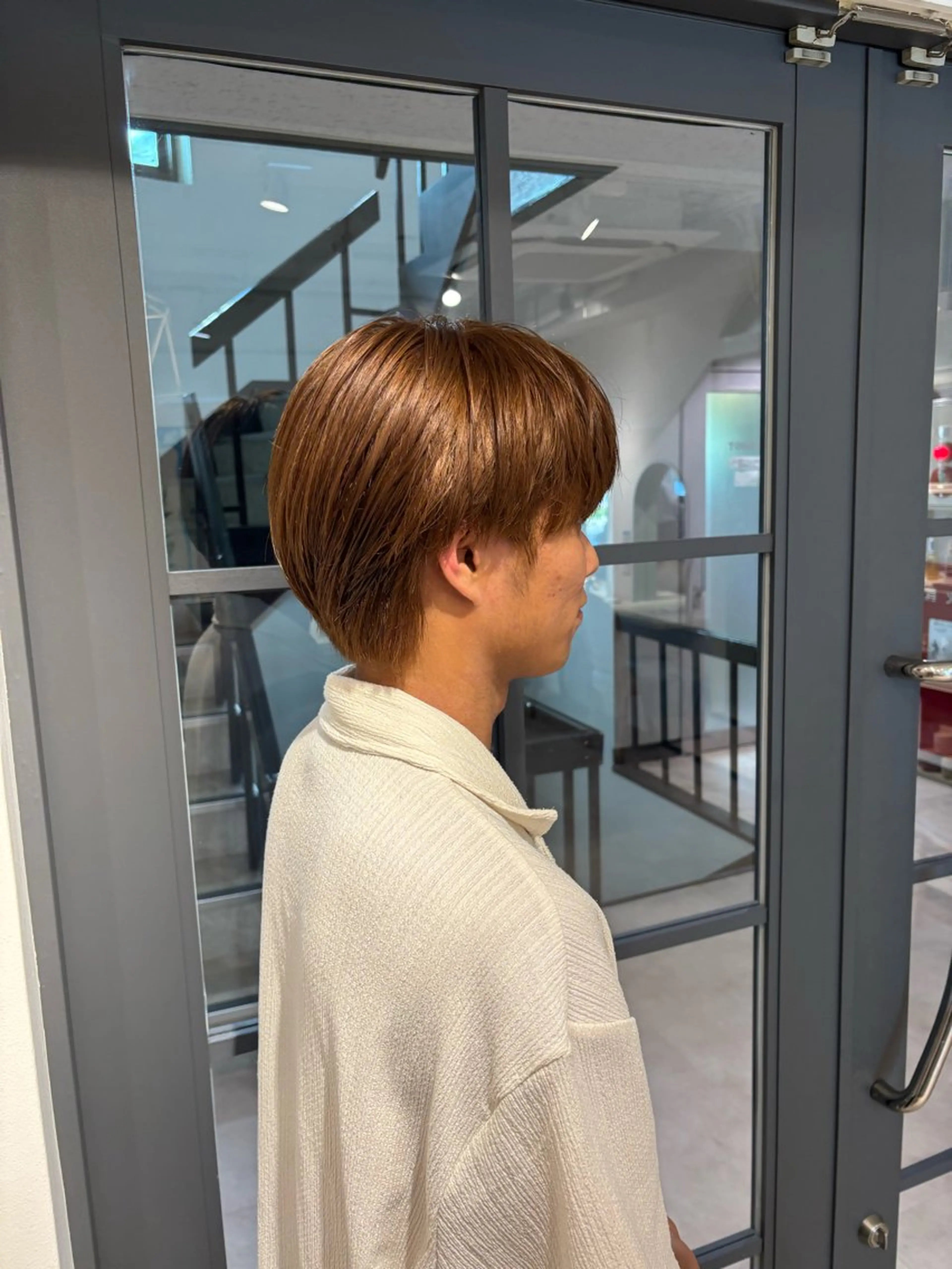 カラー メンズ CreBiA / Rinaのヘアスタイル