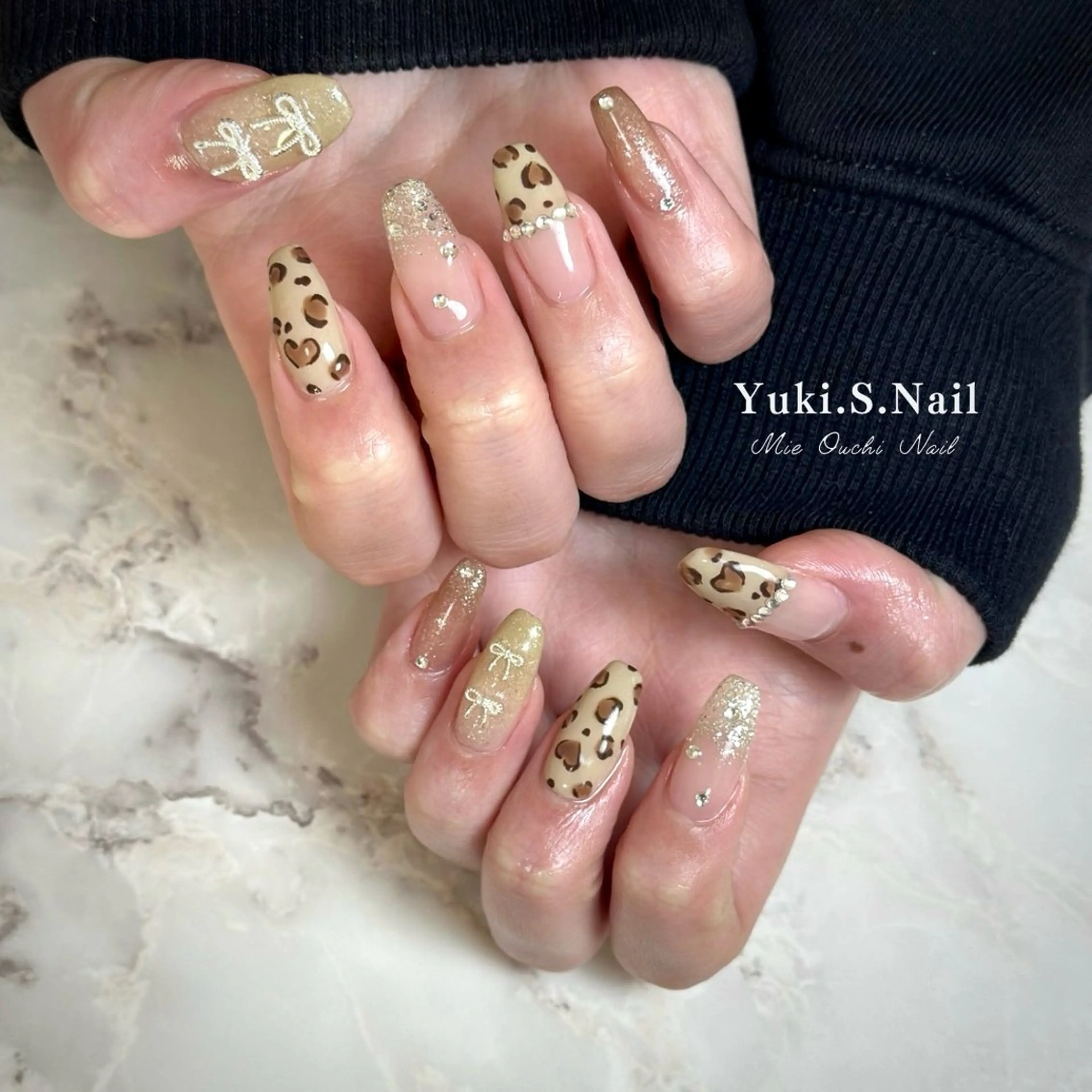 ロング ハンドネイル Yuki S.Nailのネイルデザイン