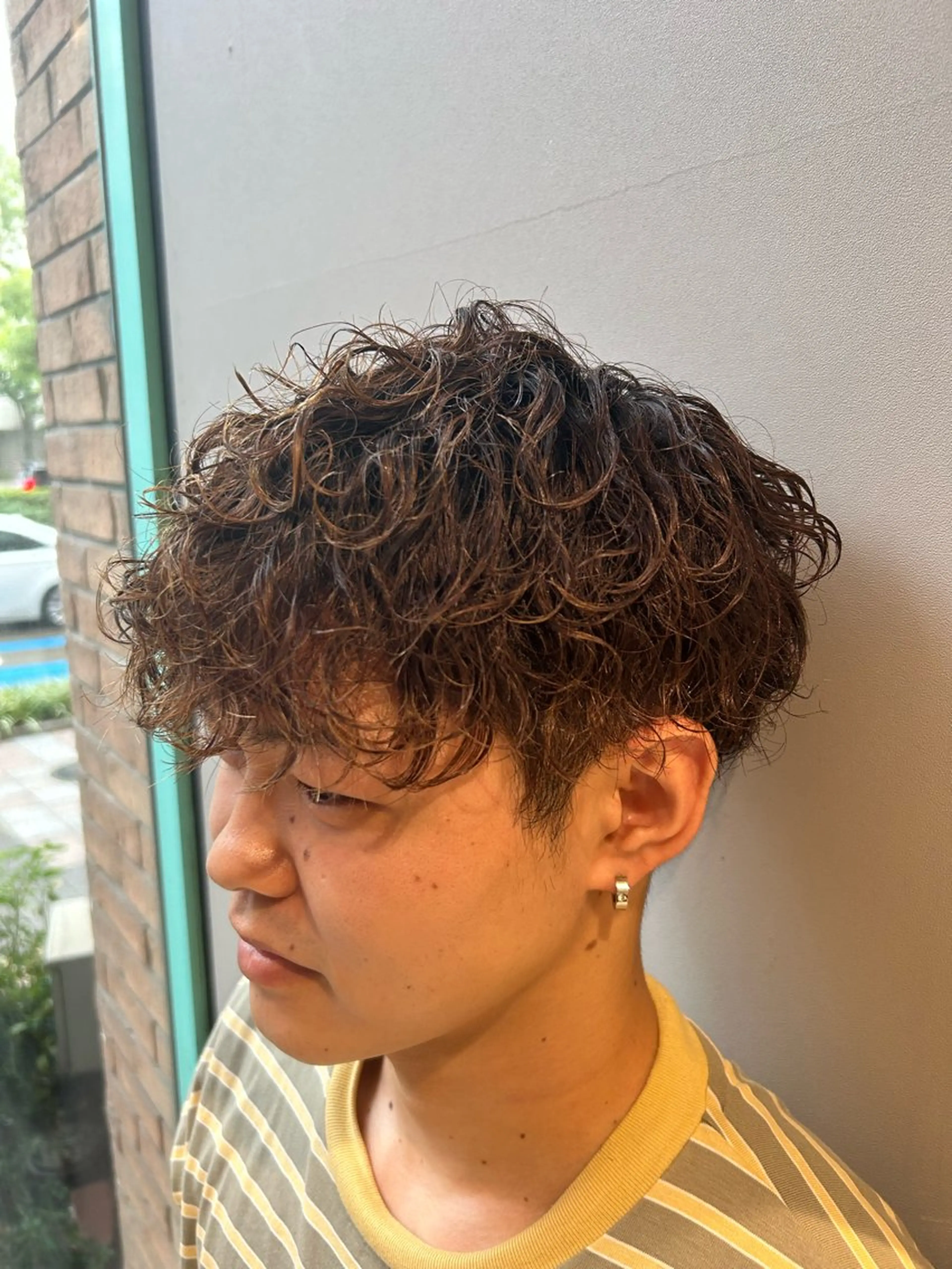 メンズ カット パーマ メンズ専門 米山諒✂️のヘアスタイル