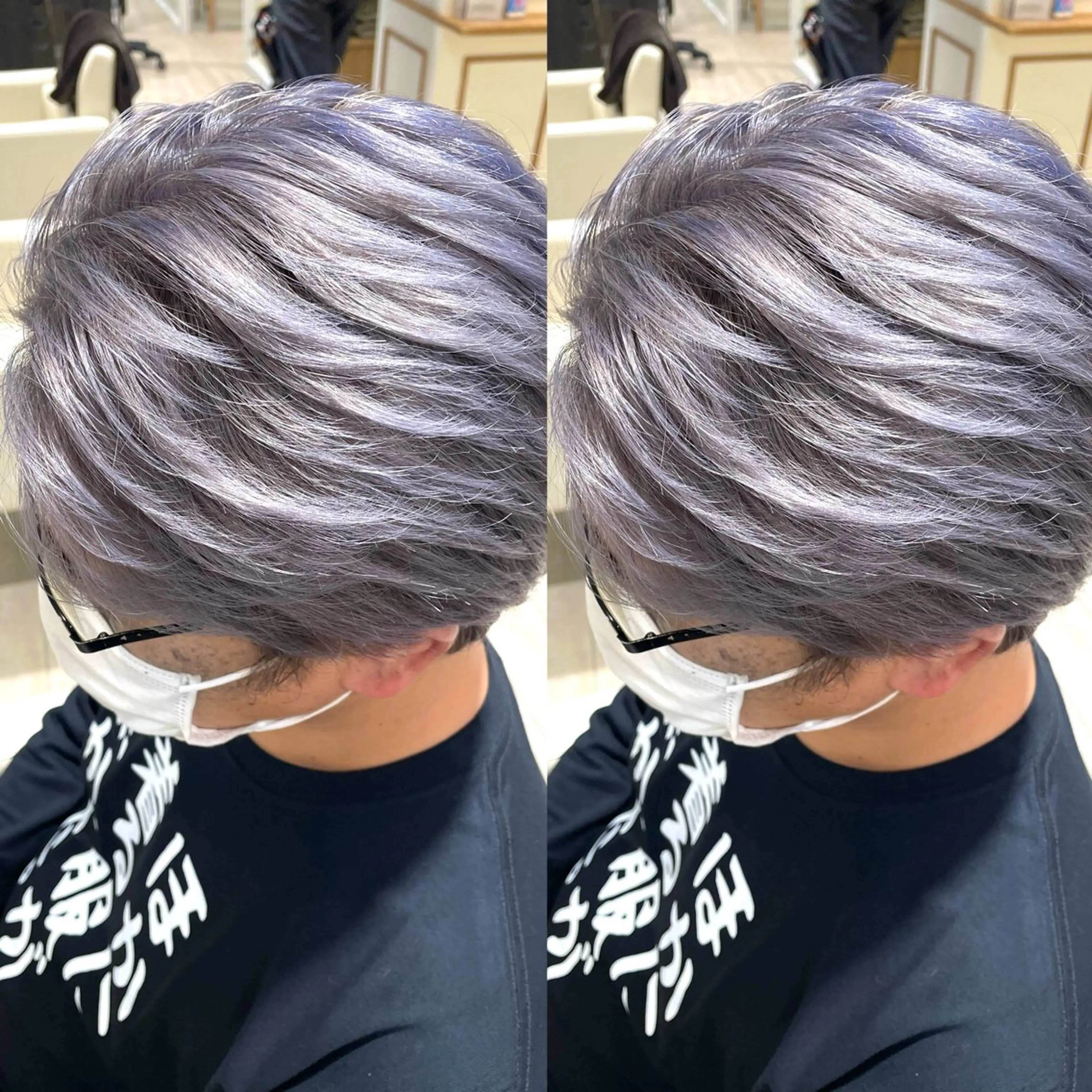 カラー メンズ スズキ マリのヘアスタイル