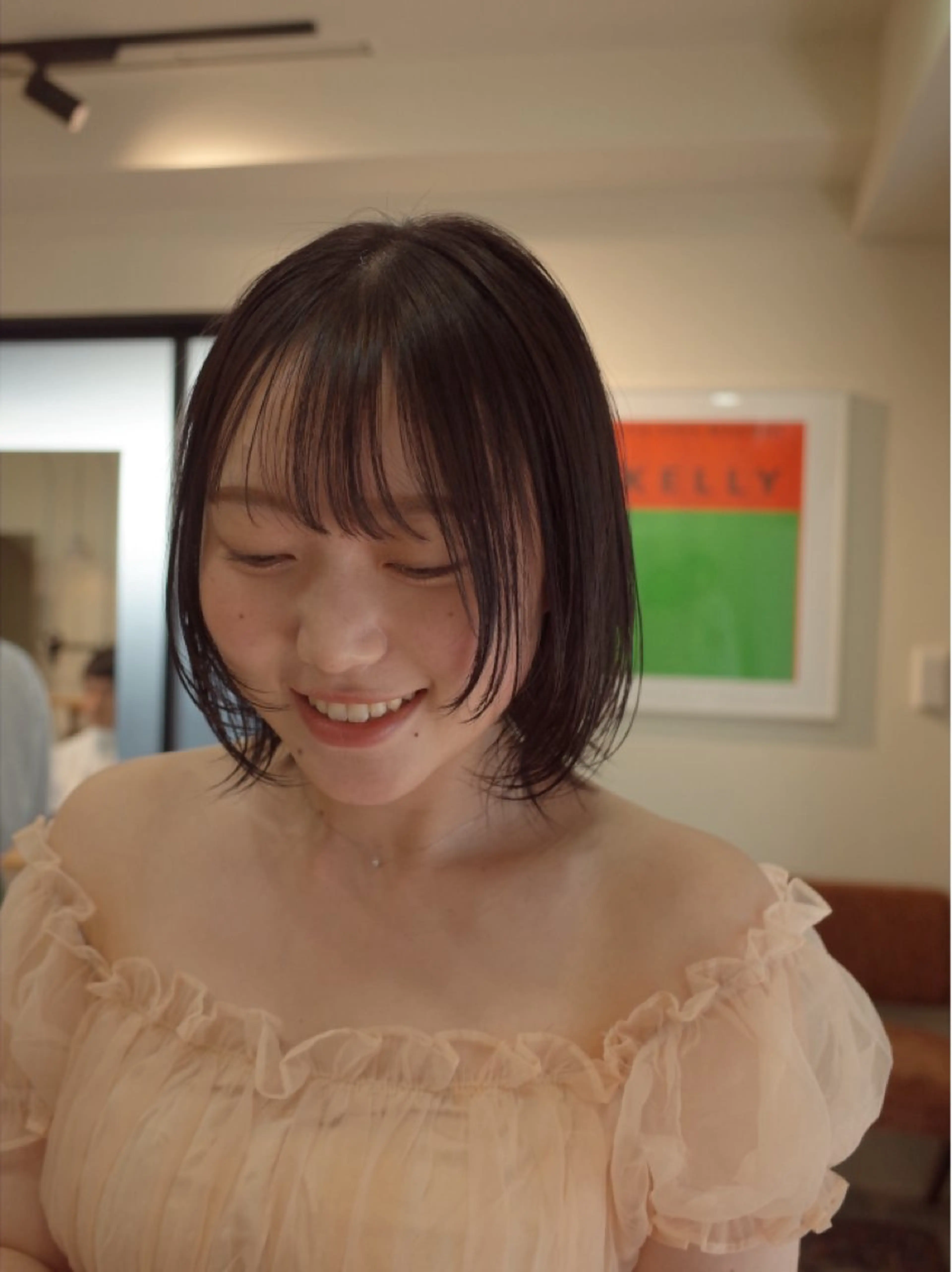ショート カラー カット ヘアカラー ウルフ、ボブ美容師 今井のヘアスタイル
