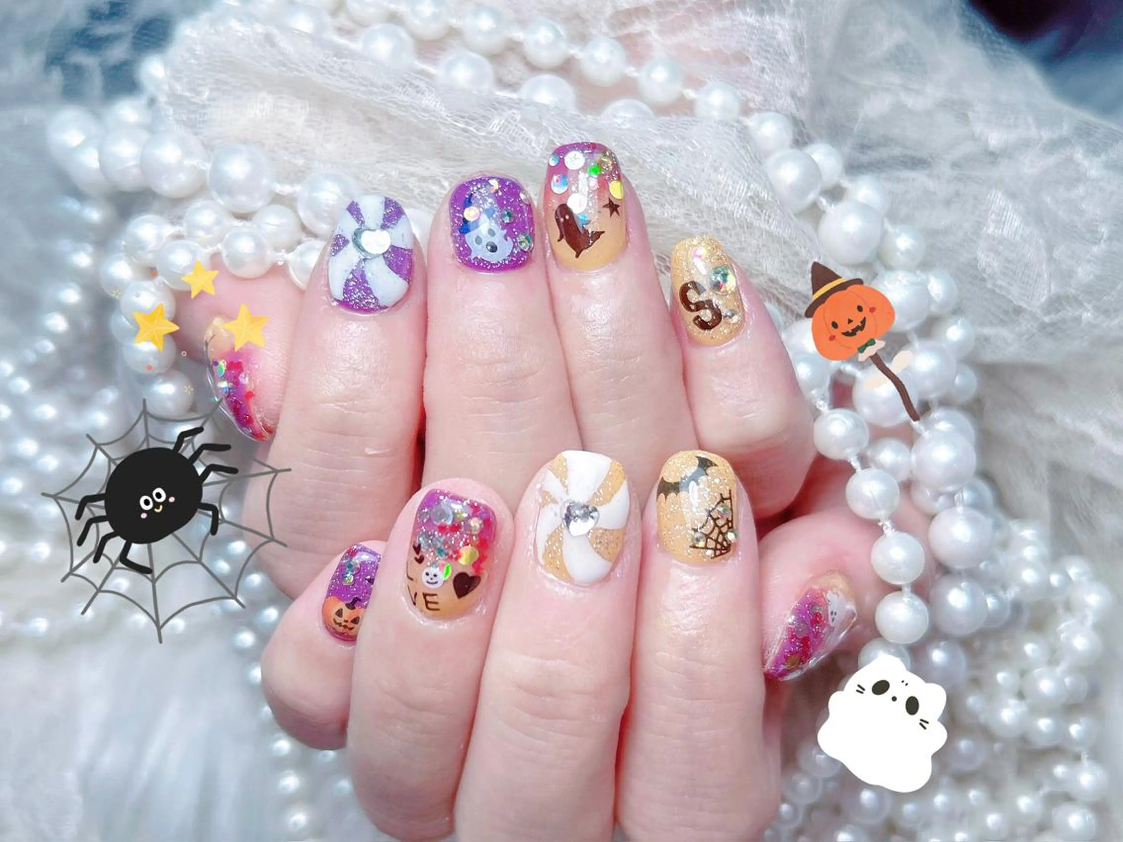 ネイル 🎀まゆ 🪽🐾のネイルデザイン