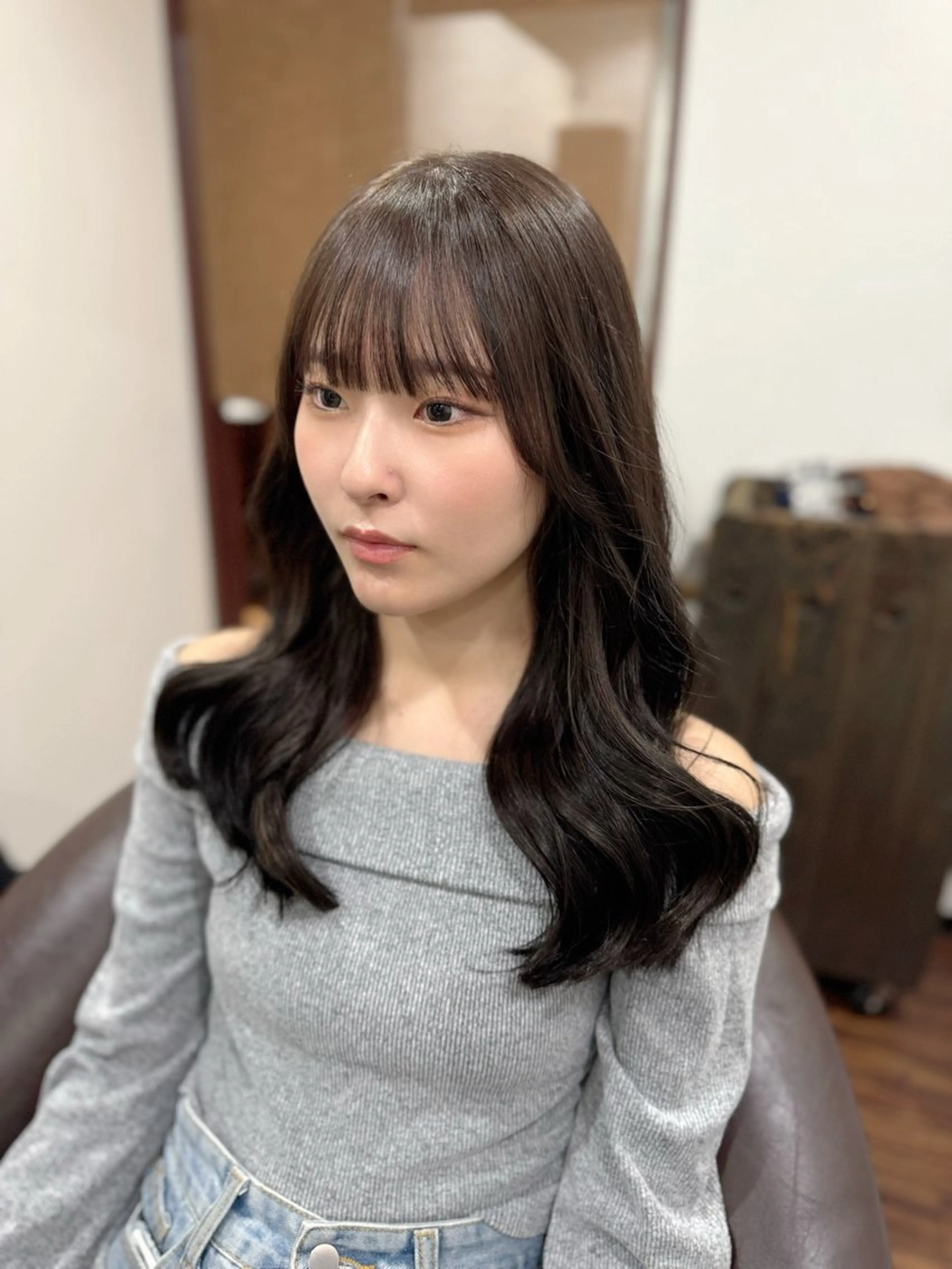 【🚨当日1名様限定🚨】🩵透明感カラー🩵➕✨トリートメント✨➕プチヘッドスパ➕カット✨の写真