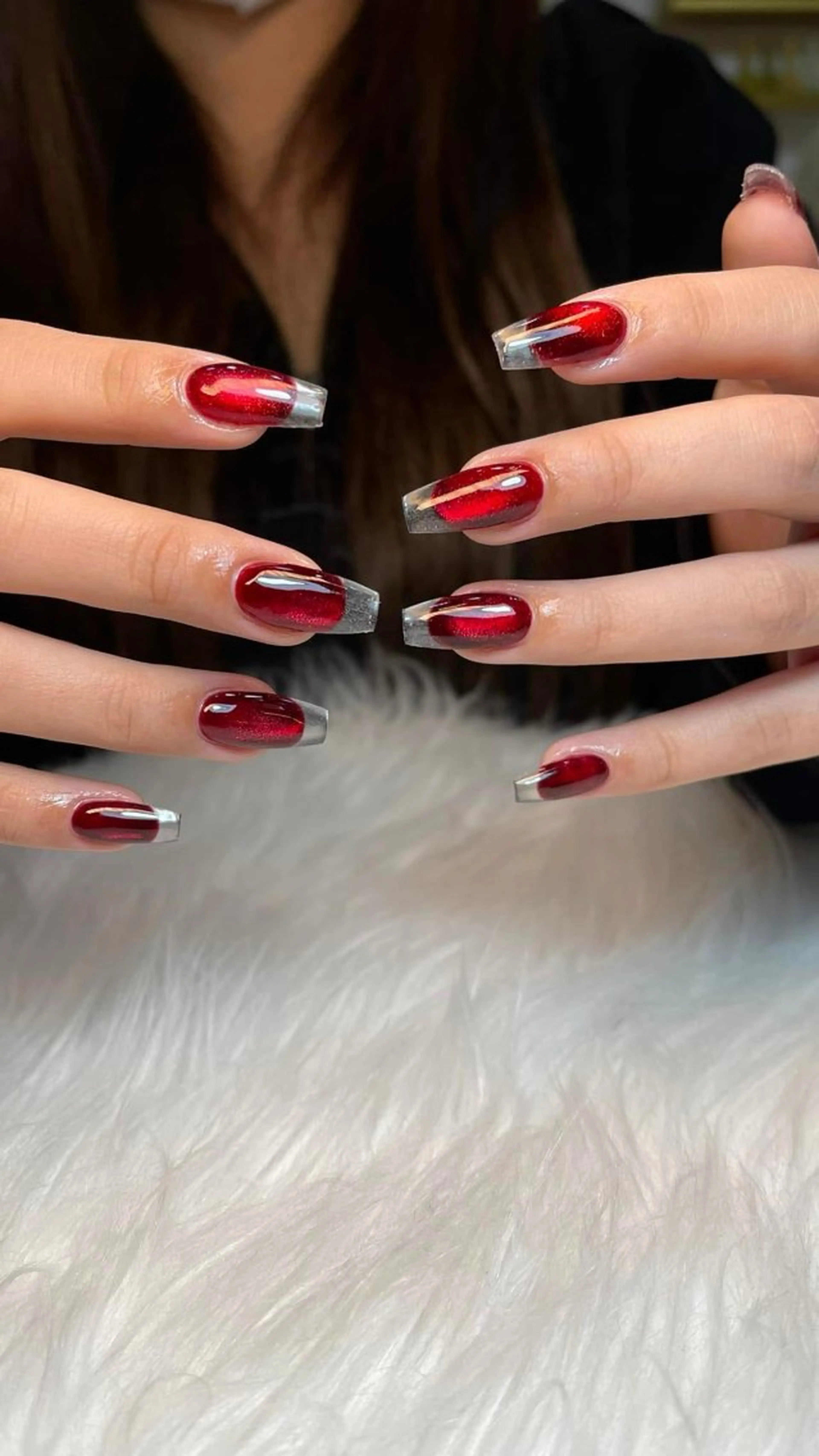 ネイル アートネイル チークネイル フレンチネイル ジェルネイル キラキラネイル Lily nails studio所属・ネイルサロン Lilyのネイルデザイン