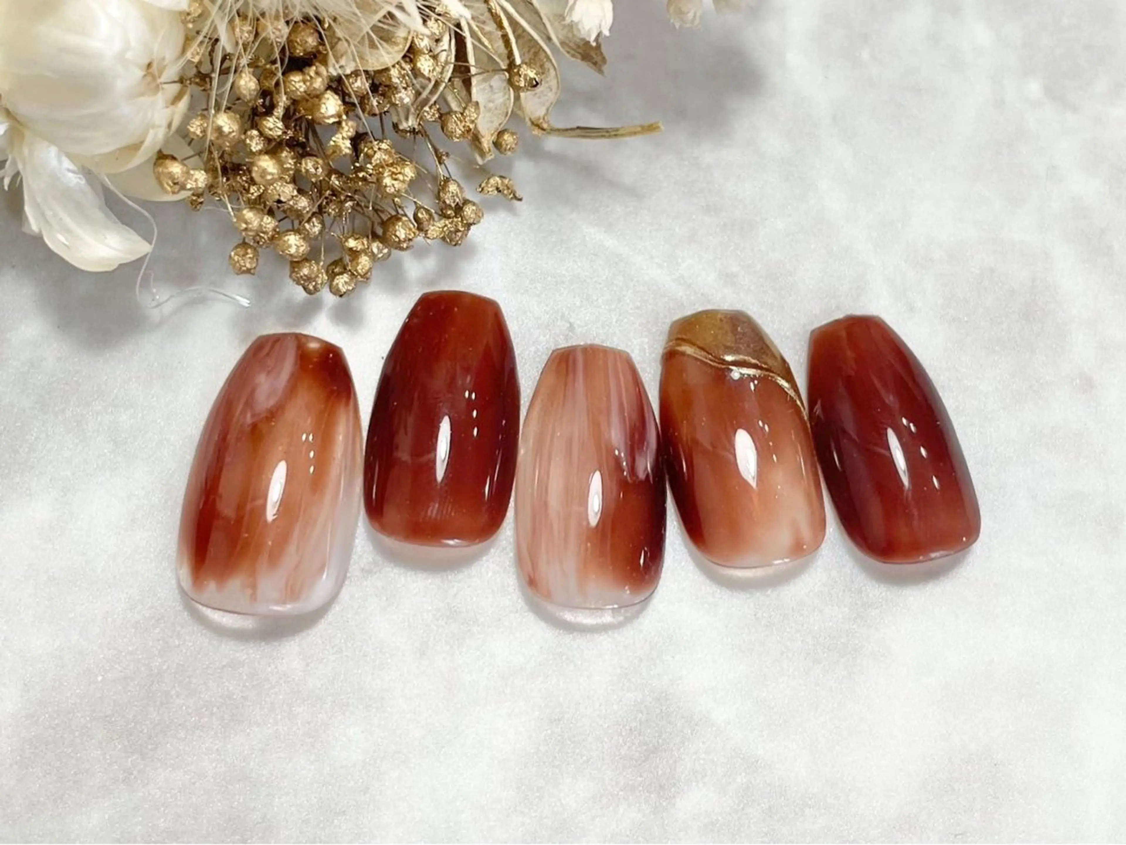 ネイル オフィスネイル シンプルネイル 【パラジェル・フィルイン】Nailsalon　Merci東中野所属・Merci shigaのネイルデザイン