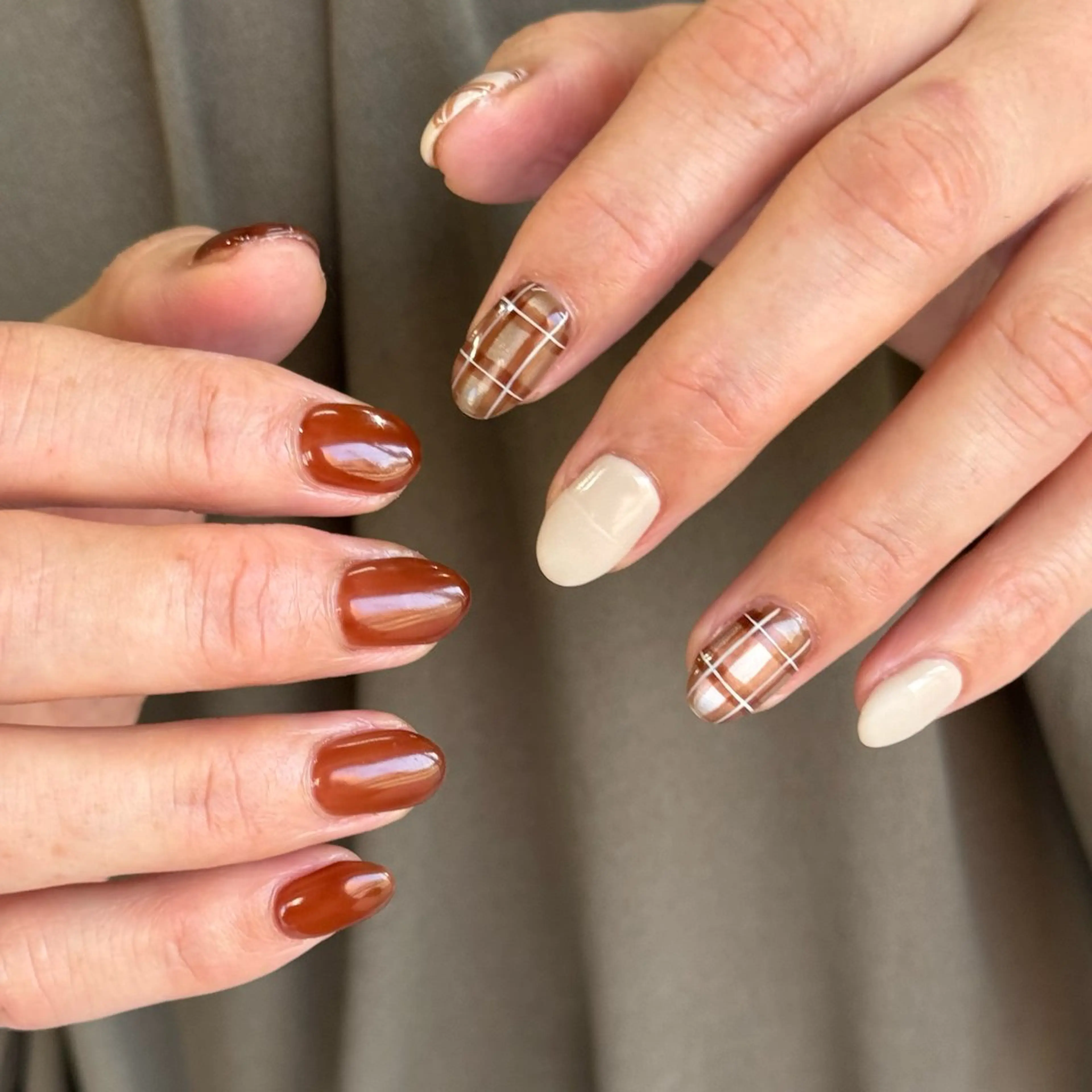 ネイル ワンカラーネイル ハンドネイル Momoka ネイリスト福岡/薬院のネイルデザイン