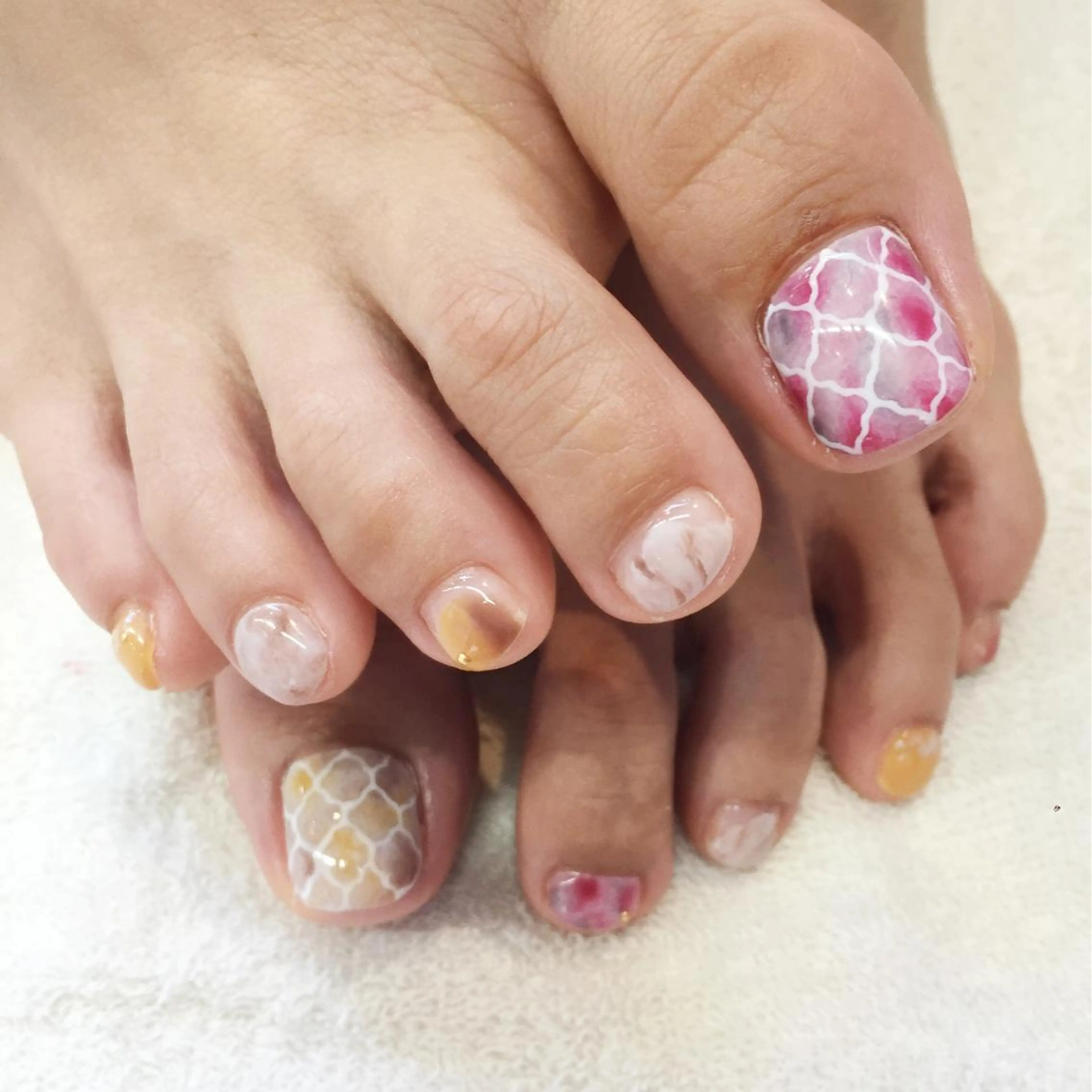 ネイル みよし市 nail salon*pomnal.co所属・Shimada Harukaのネイルデザイン