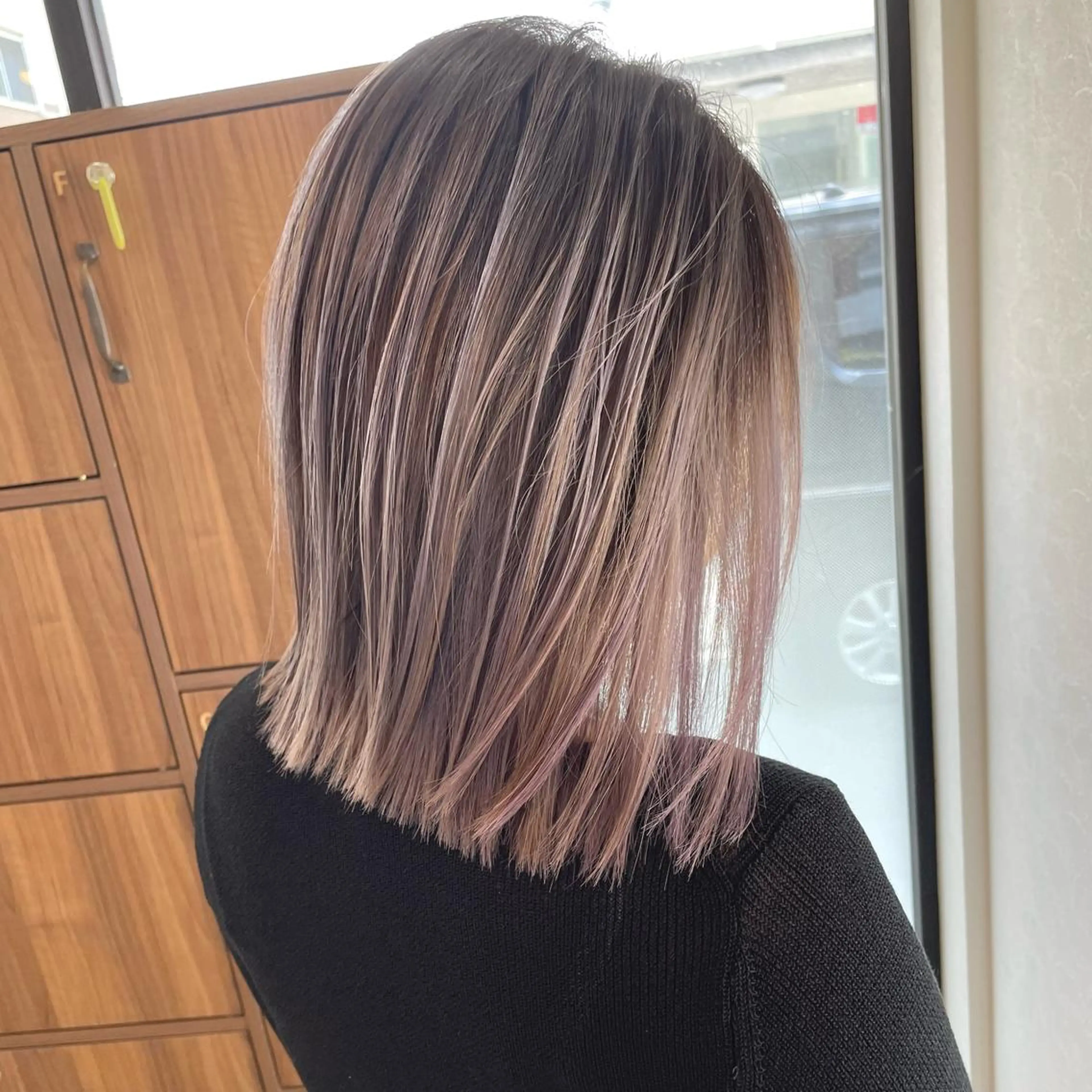 ショート カラー ヘアアレンジ ボブ カット ヘアカラー トリートメント 🎗秋山勇 /三宮指名No.1のヘアスタイル