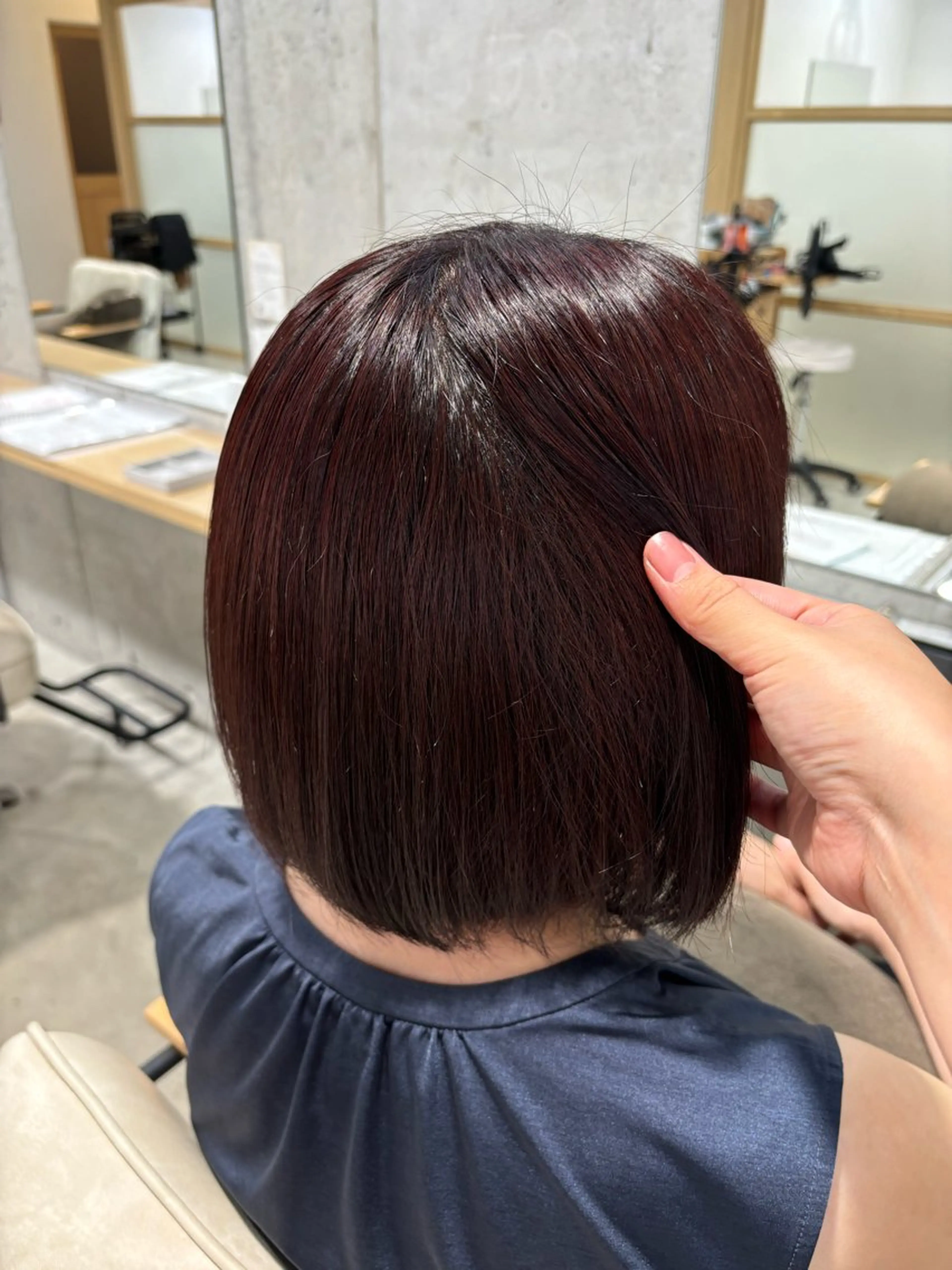 ミディアム 艶カラー🌷暖色 /yuukaのヘアスタイル