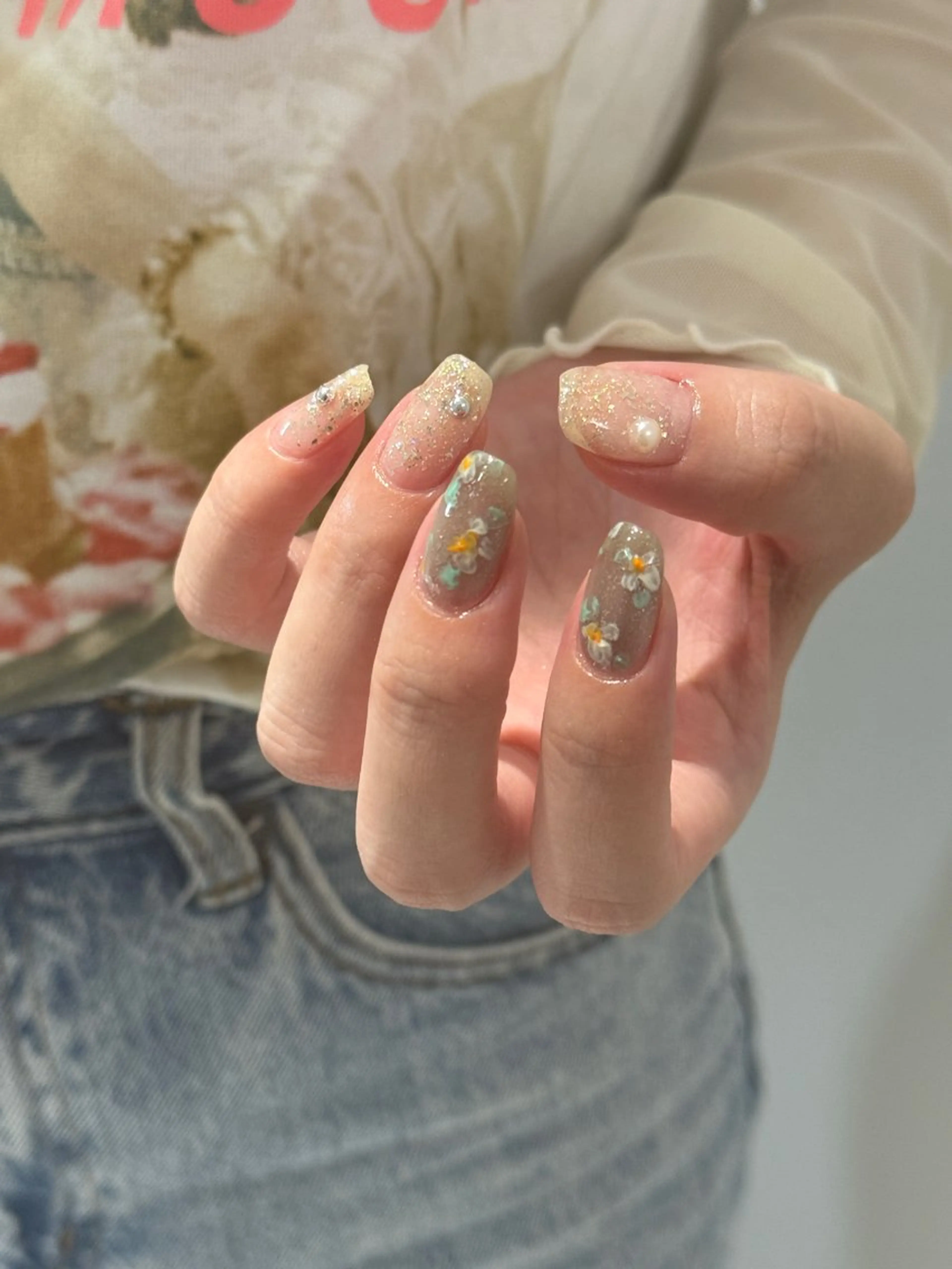 ネイル ハンドネイル ハンドケア emu nail所属・emunail あやかのネイルデザイン