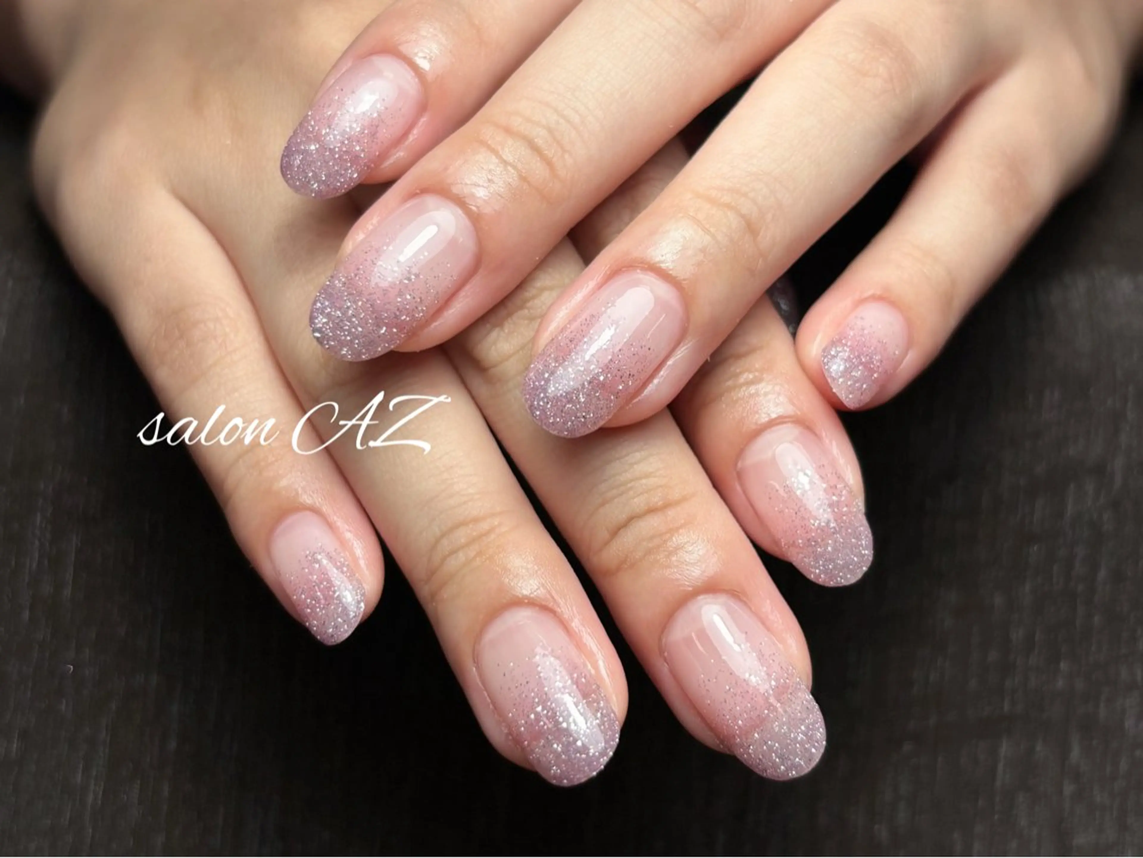 ネイル アートネイル 長さ出し フットネイル フレンチネイル ジェルネイル ハンドネイル salonAZ トップネイリストのネイルデザイン