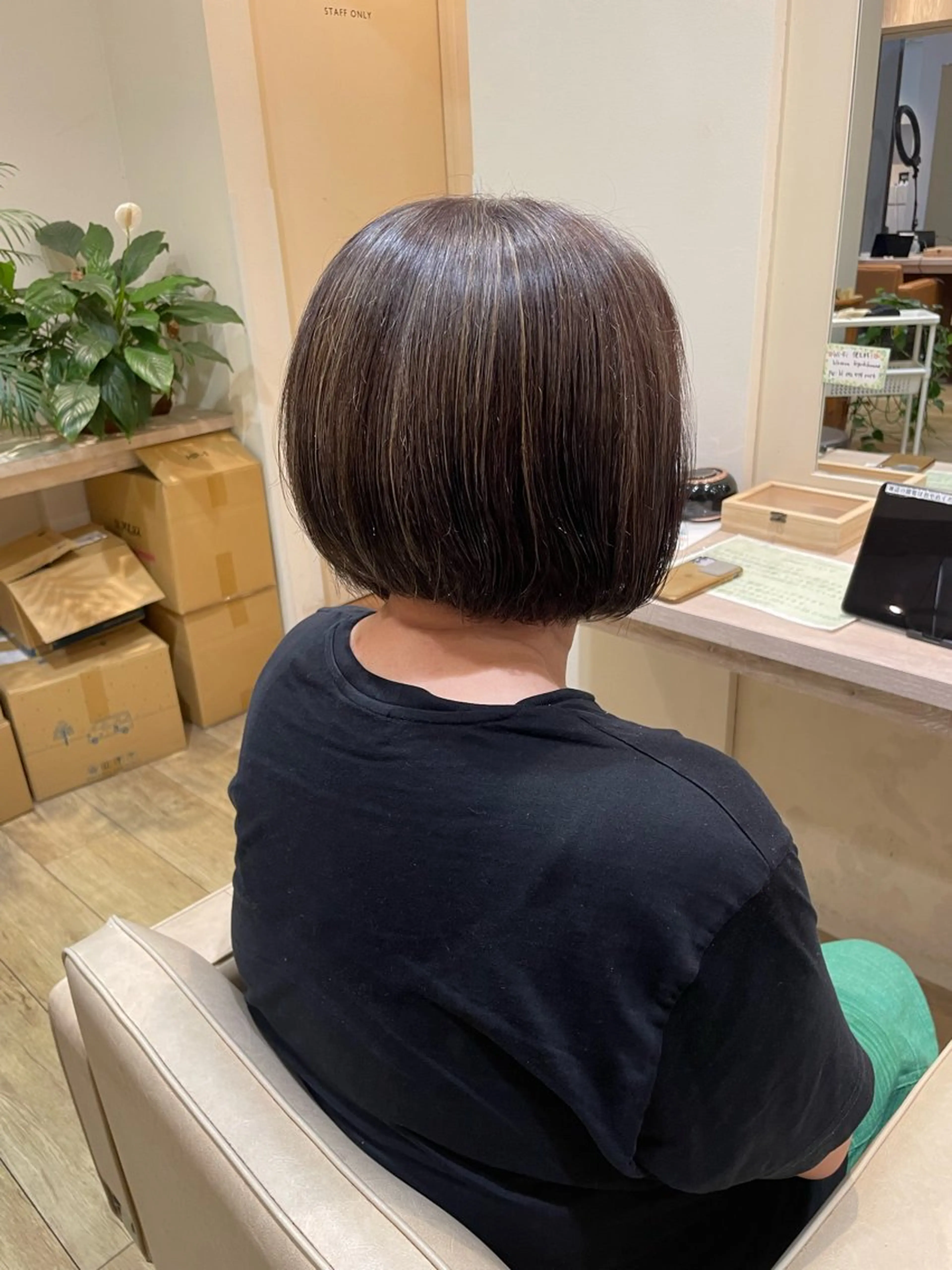 ショート カラー ハイライトカラー ハイライト ヘアカラー 髪質改善/Bloss om🌷高橋沙衣のヘアスタイル