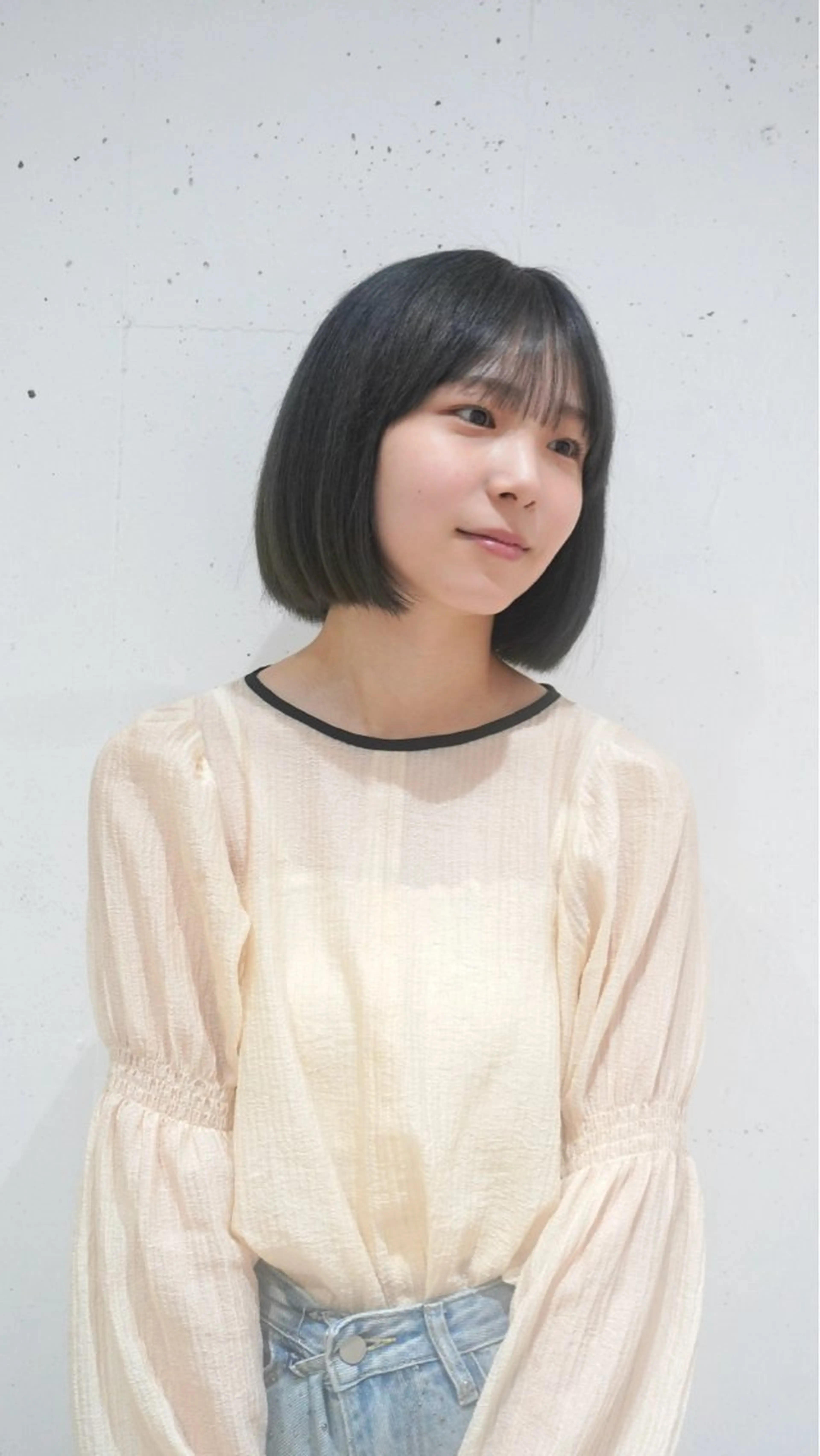 カラー 透明感カラー ヘアカラー トリートメント 透明感グレージュ カラー大夢🫧のヘアスタイル