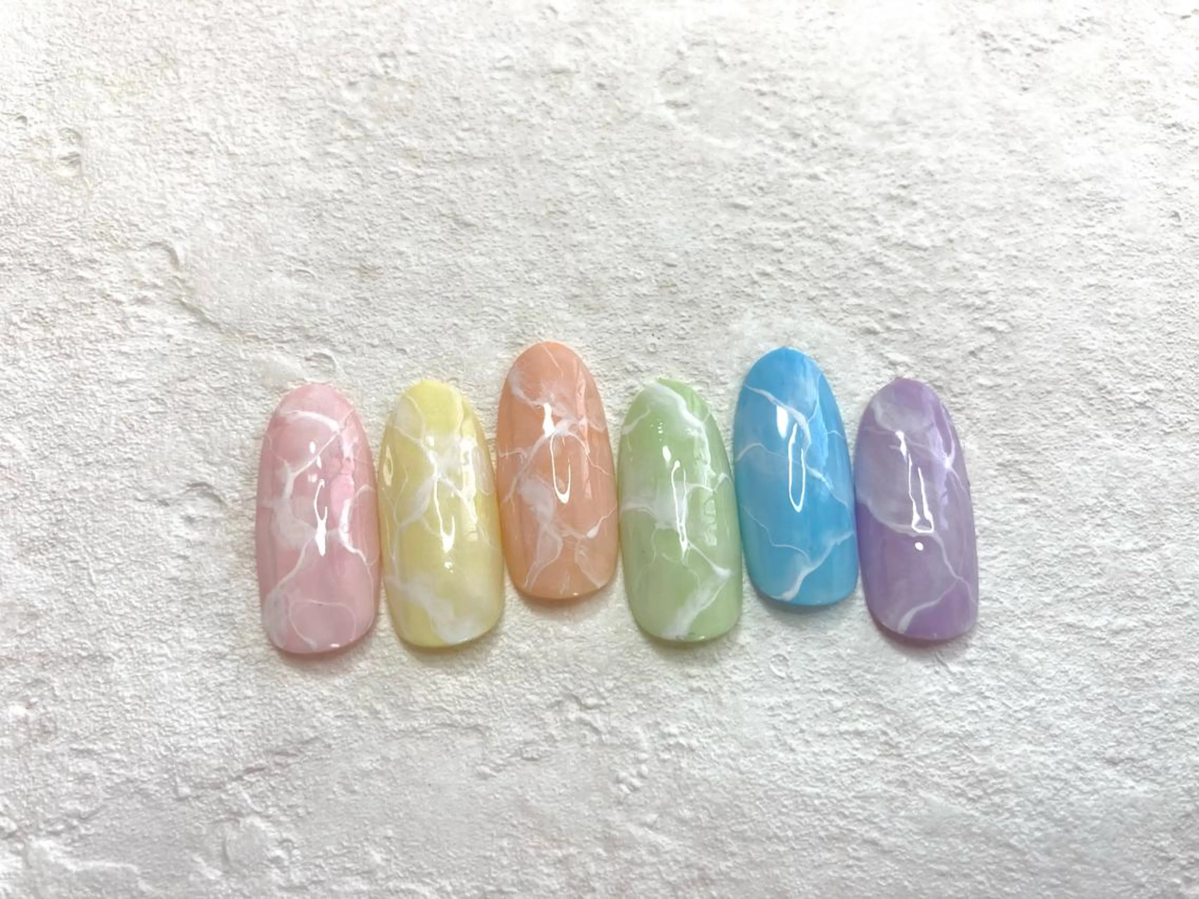 ネイル 大理石ネイル(マーブル) Bon Amieのネイルデザイン