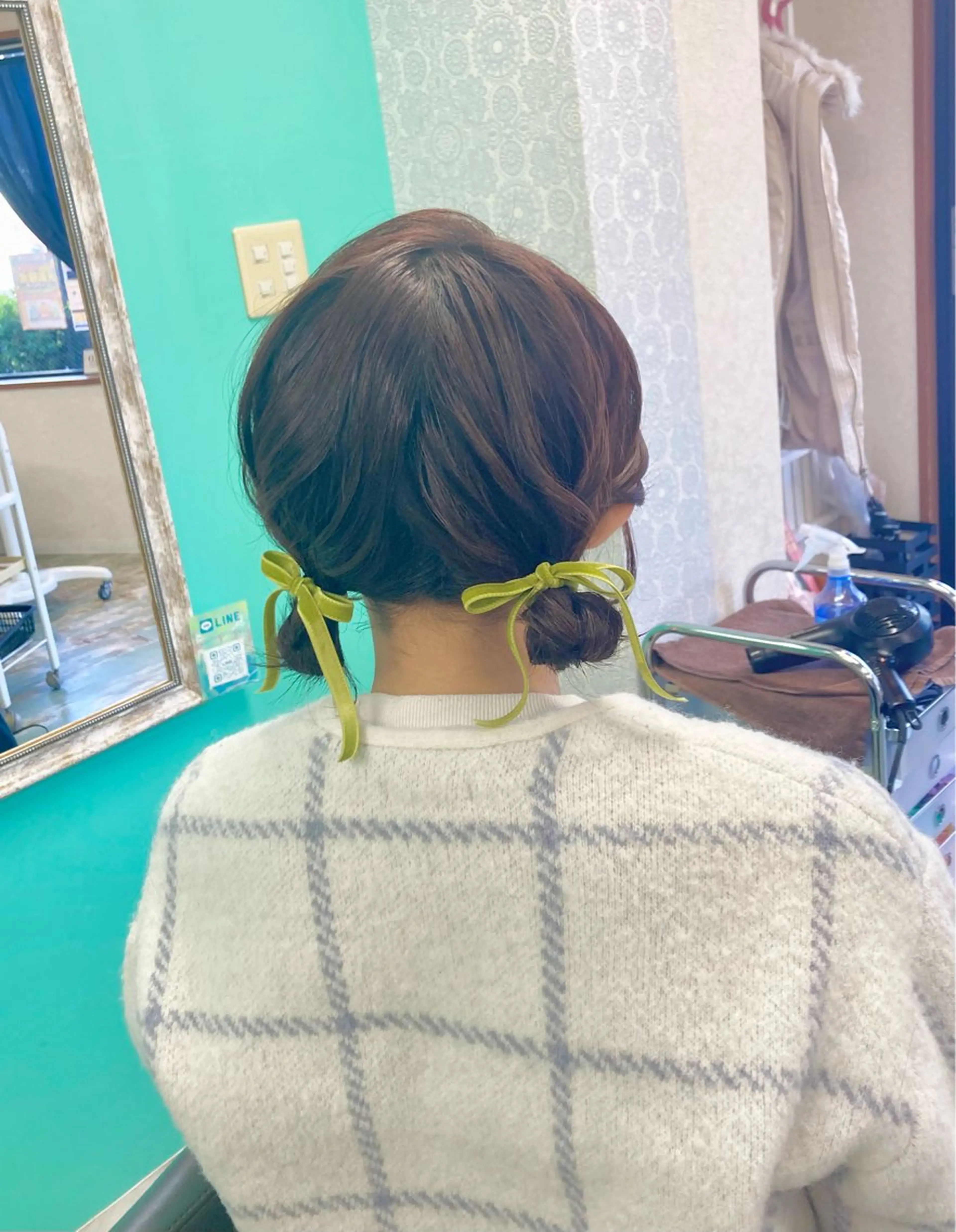 ミディアム ヘアセット Fun  hair make所属・田牧 みゆきのヘアスタイル