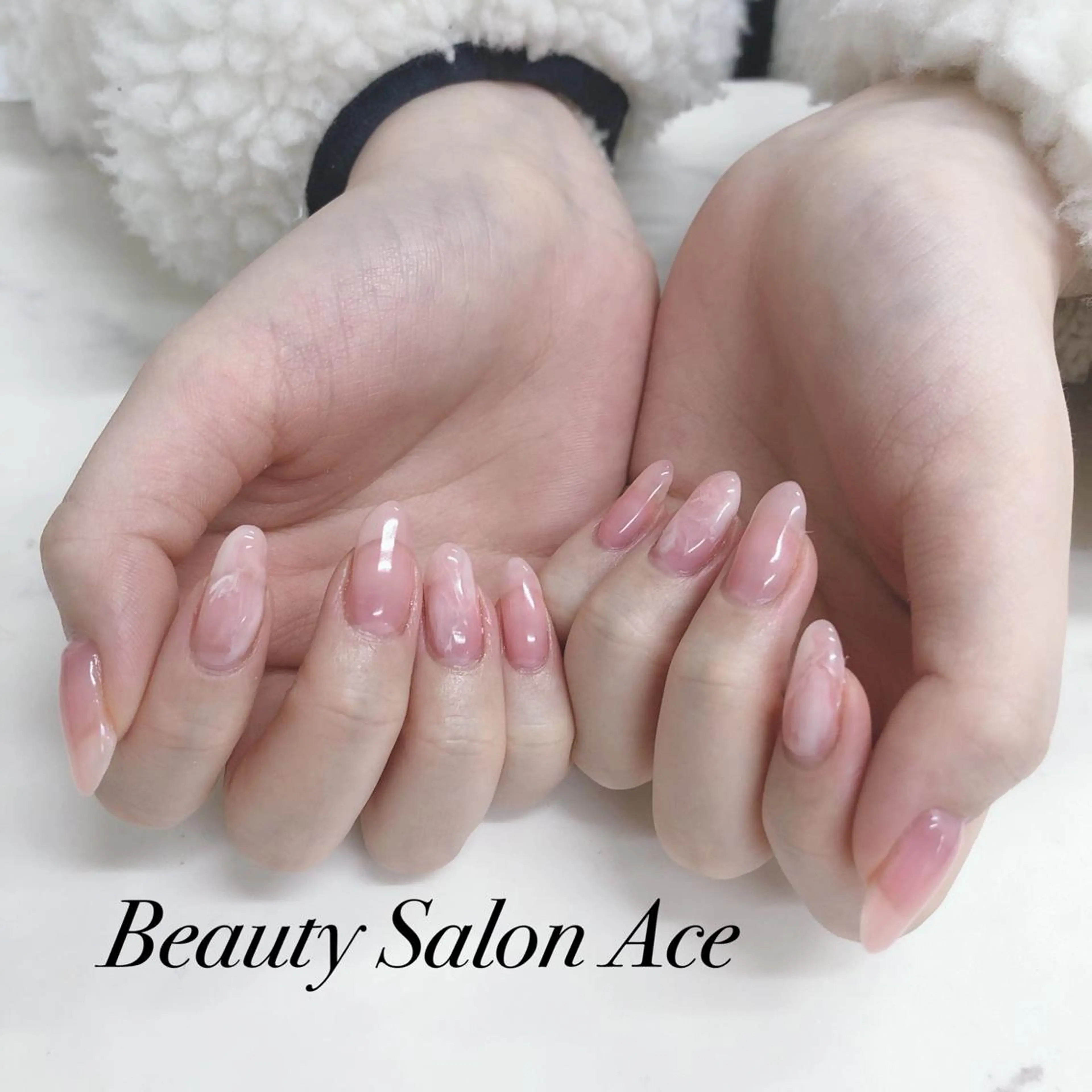 ネイル メンズネイル 春ネイル ハンドネイル ハンドケア Beauty Salon Ace（ネイルサロン　エース）所属・池袋フィルイン Ace♡長さだしのネイルデザイン