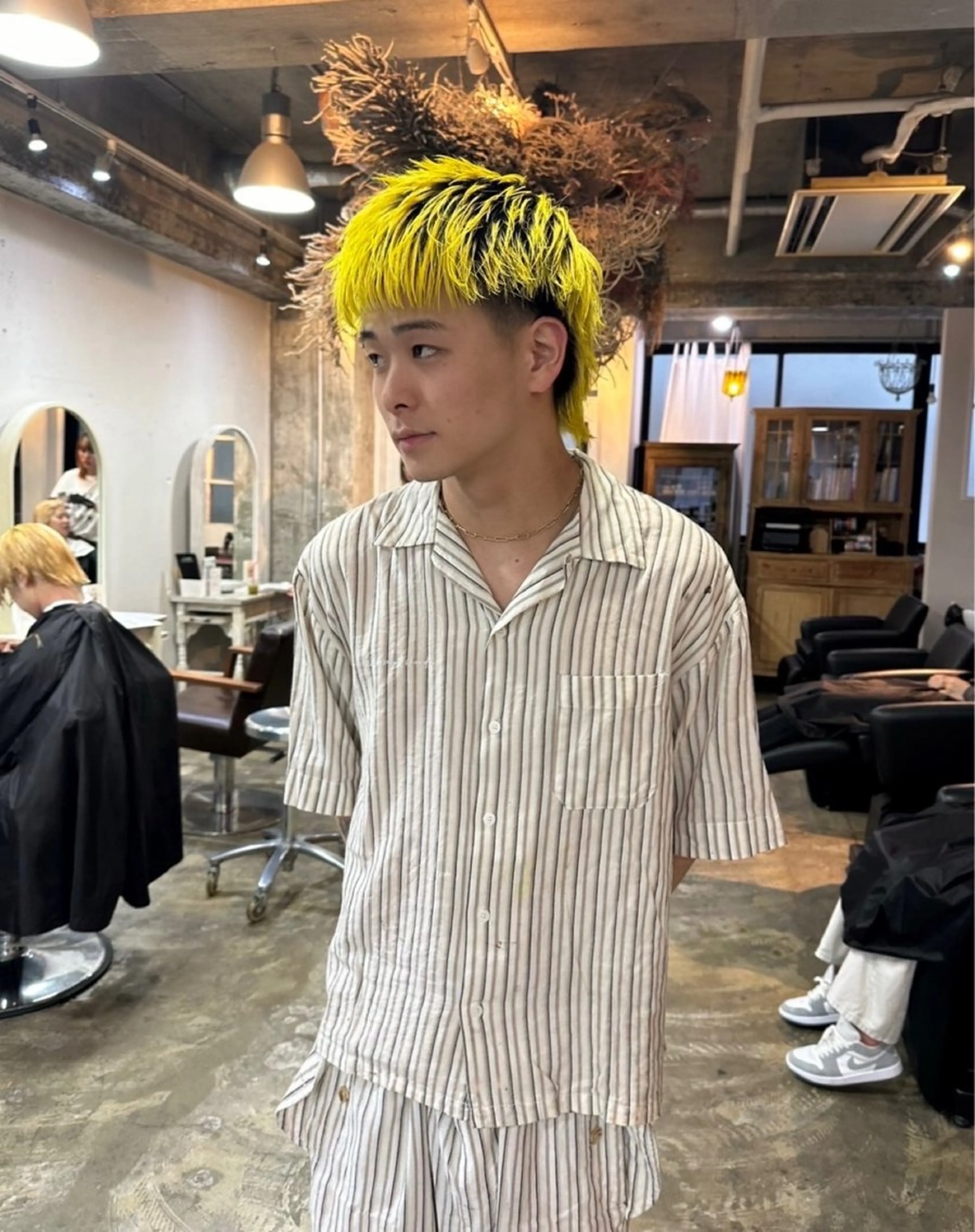 メンズカラーの写真
