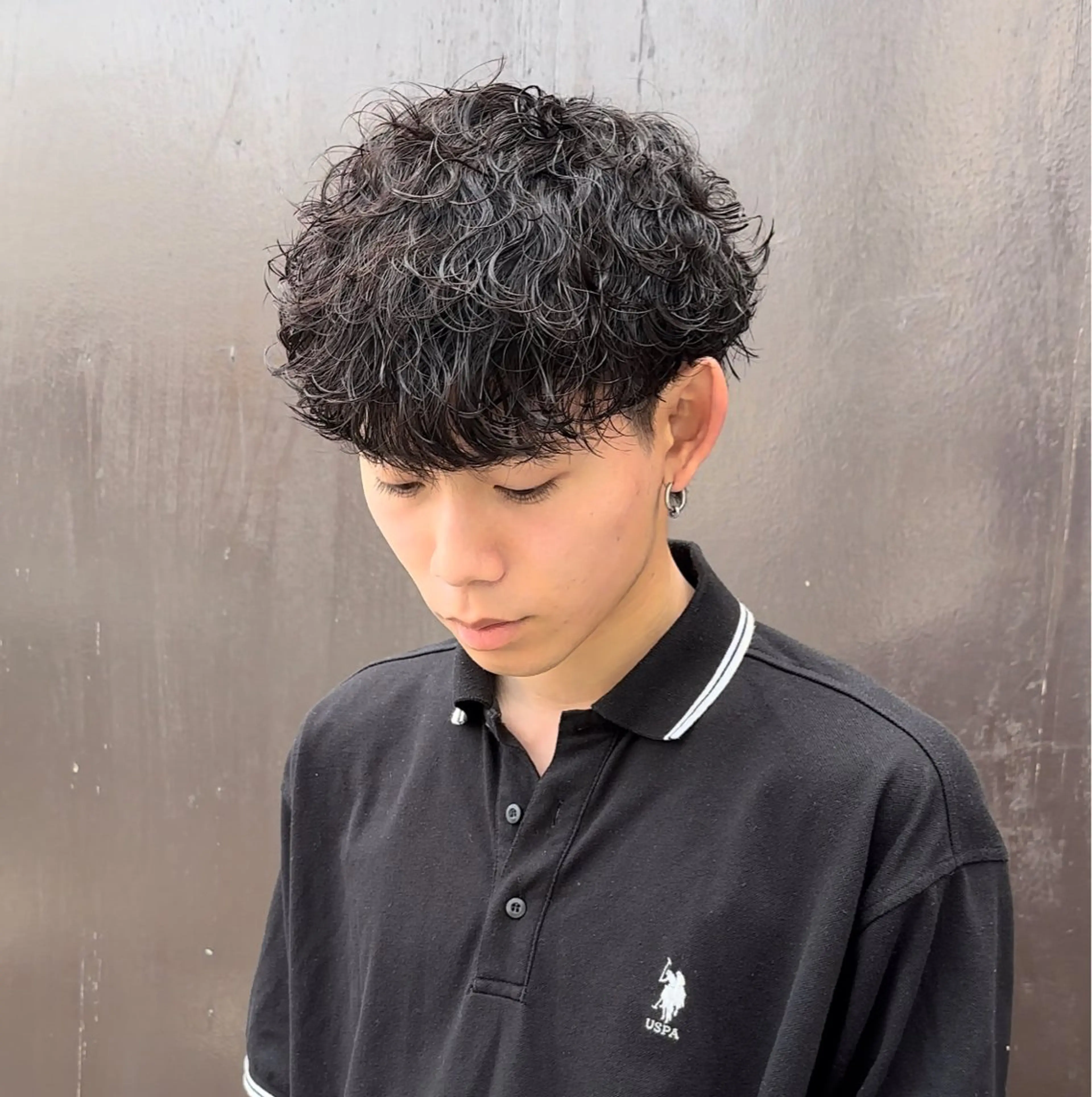 メンズ カット パーマ 🎖️似合わせメンズ パーマ🎖️カネキのヘアスタイル