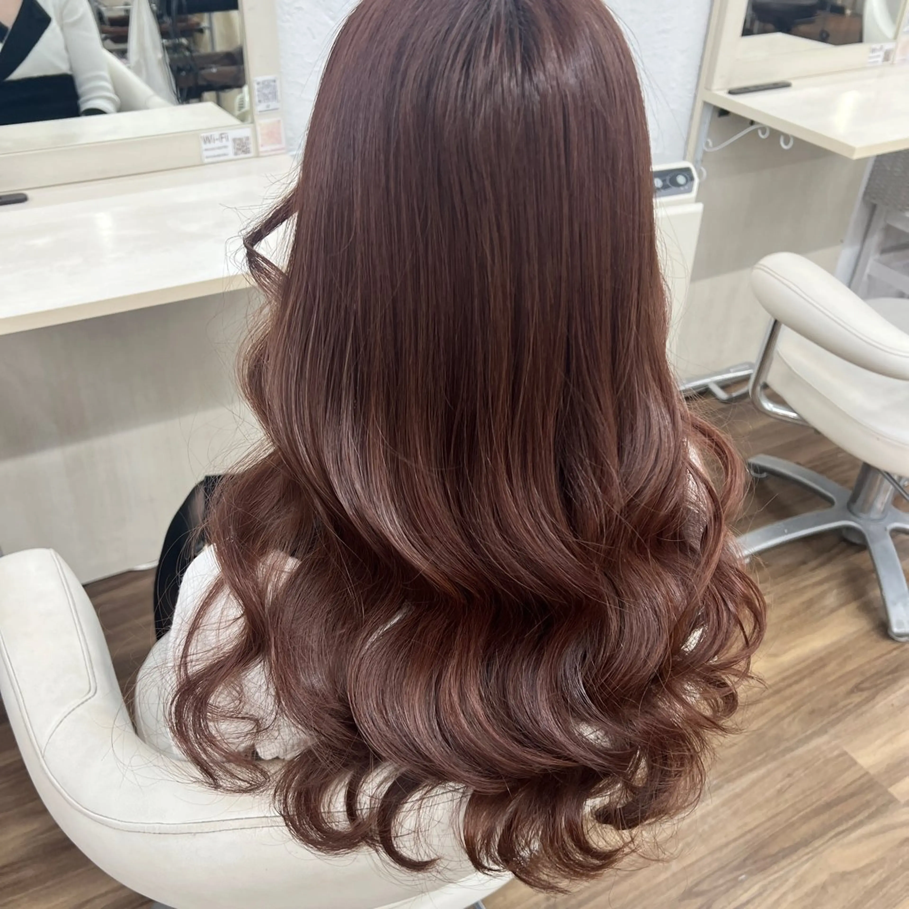 ロング ヘアアレンジ ヨシンモリ 韓国風ヘア ヘアセット GLOSS 心斎橋 山上のヘアスタイル
