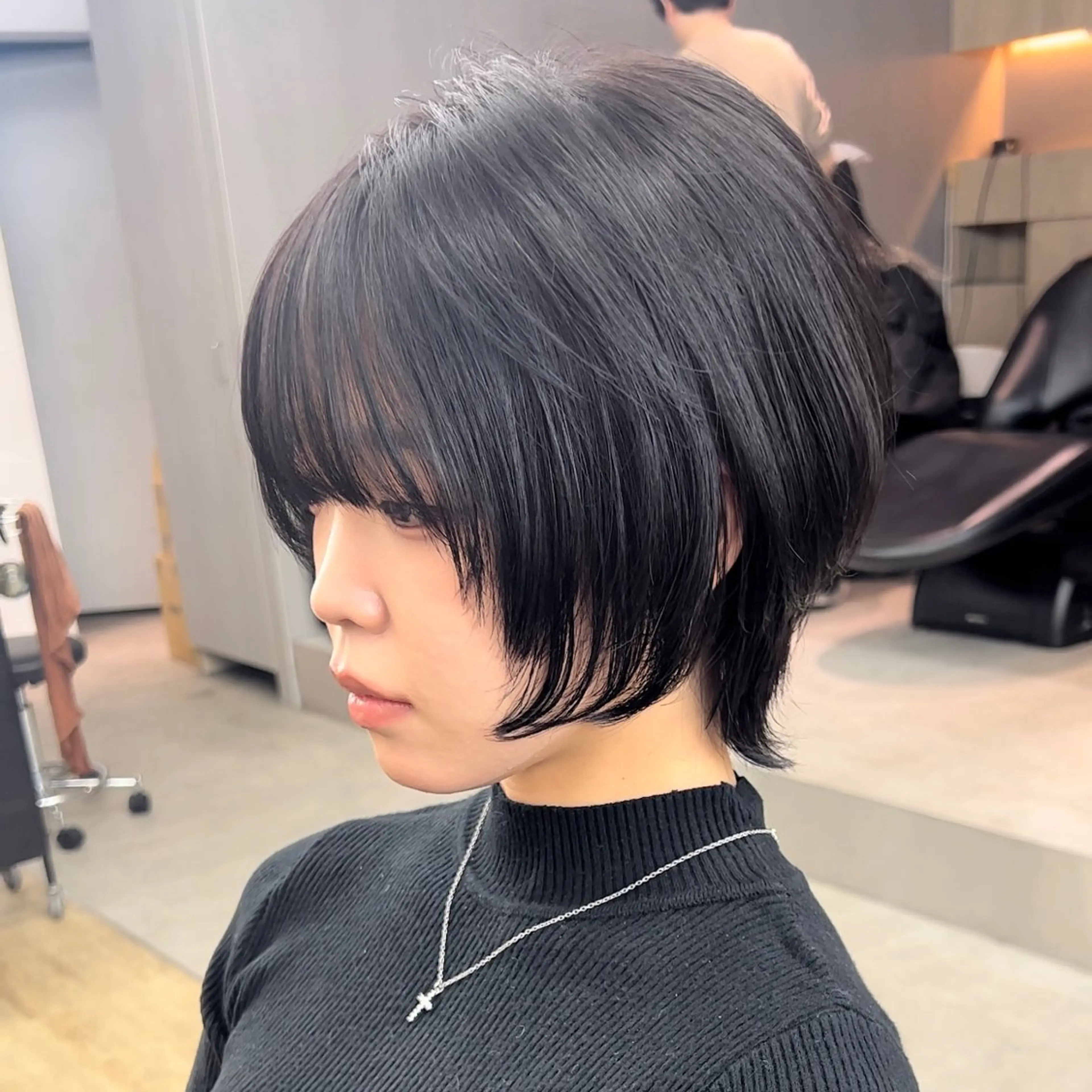 ショート カラー ショートボブ ボブ 髪質改善 韓国風ヘア レイヤーカット カット ヘアカラー メンズ/韓国レイヤー /縮毛矯正/📍爽太のヘアスタイル