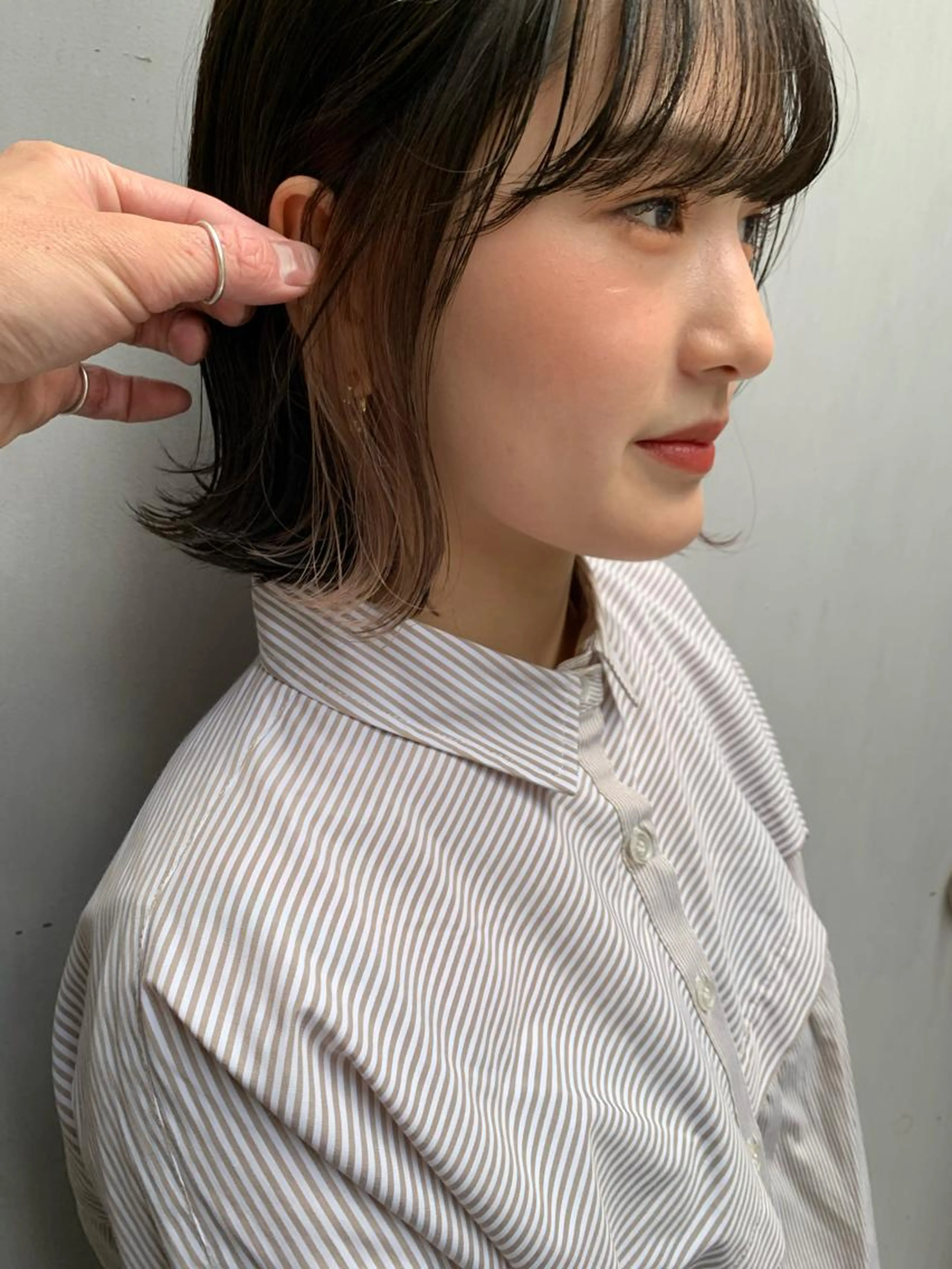 カット+カラー+インナーカラー(インナーのみダブルカラー)の写真