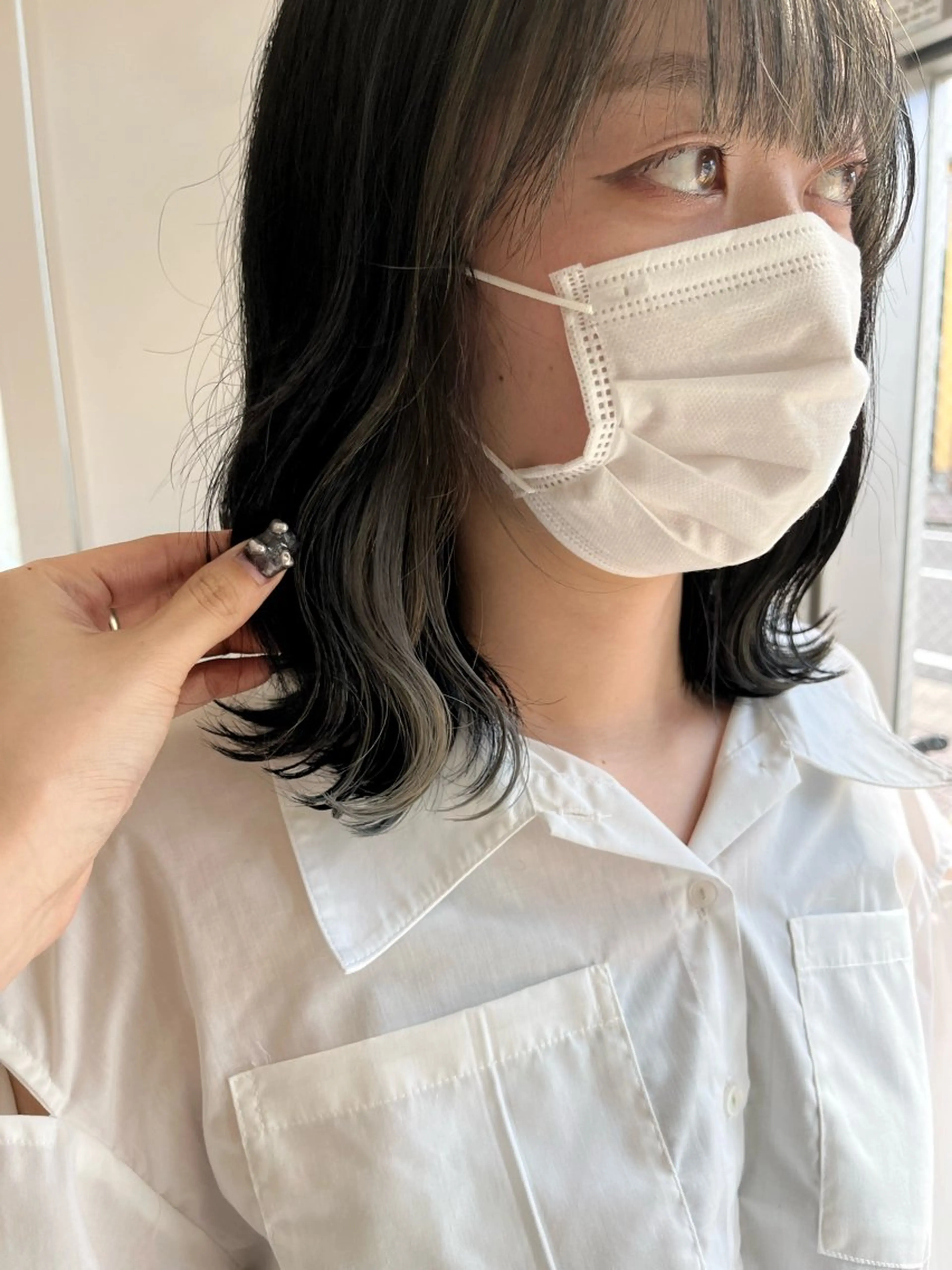 ミディアム 暖色カラー／ ヘアセット🌛櫻井舞のヘアスタイル